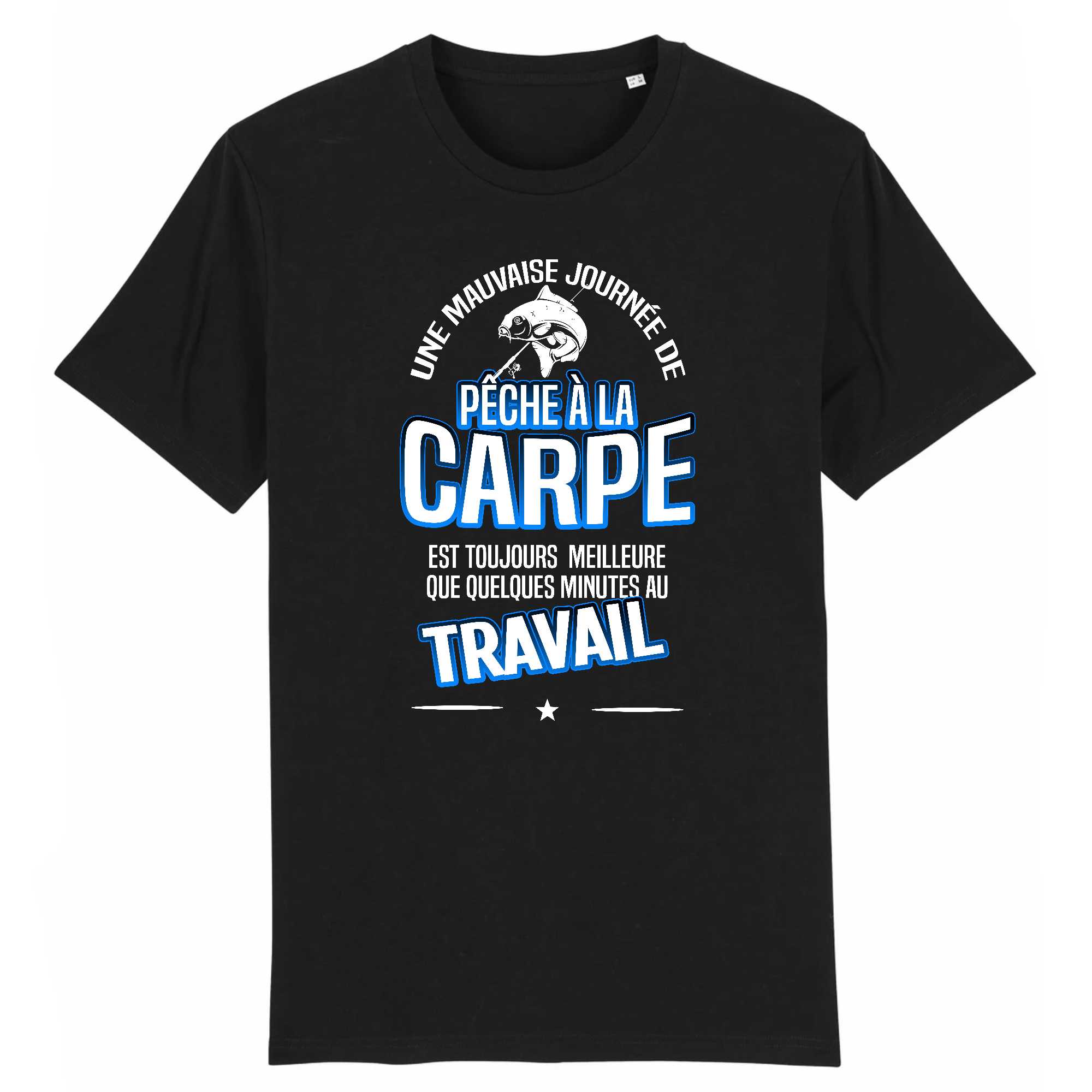 T-shirt Homme Journée de pêche à la carpe