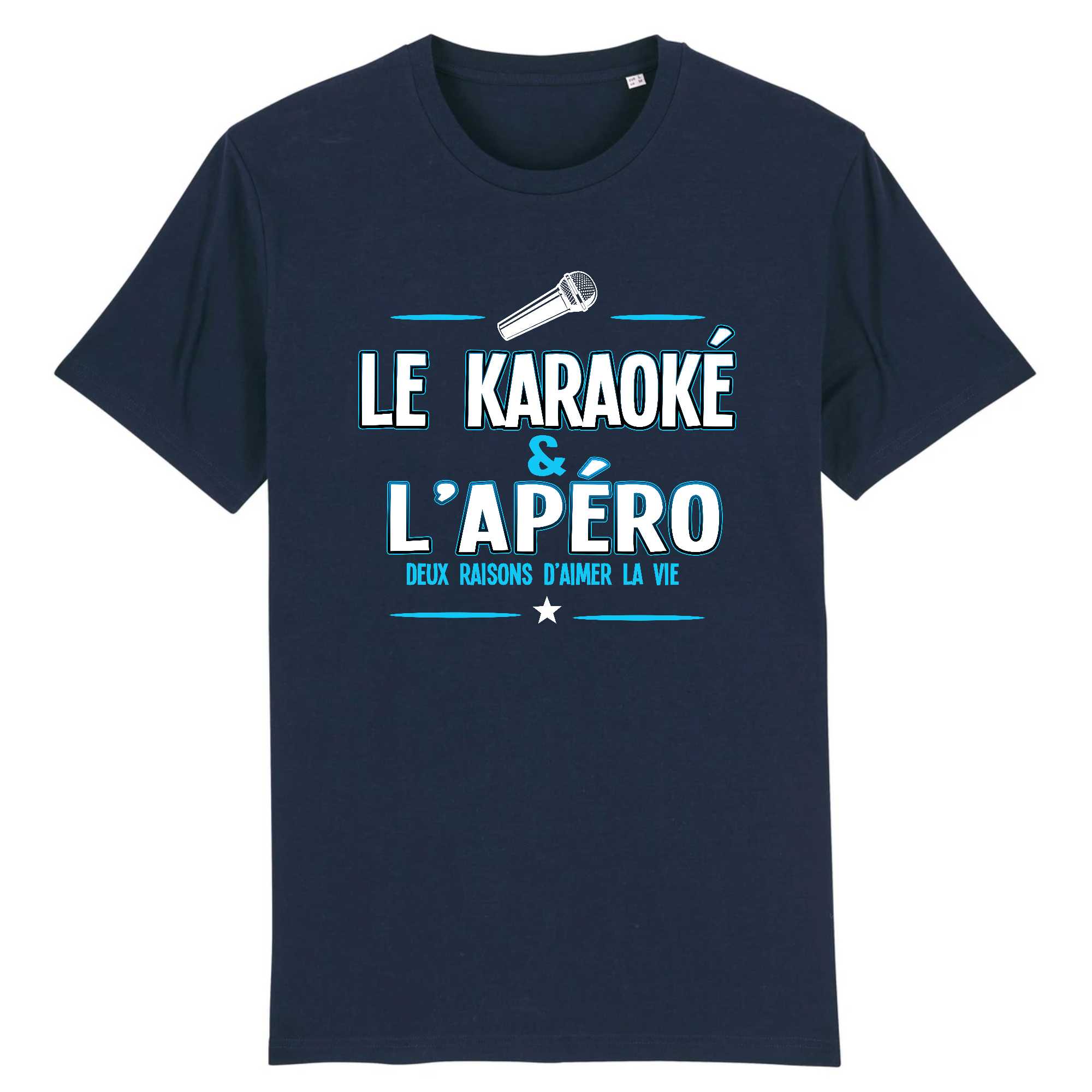 T-shirt Homme Karaoké et apéro