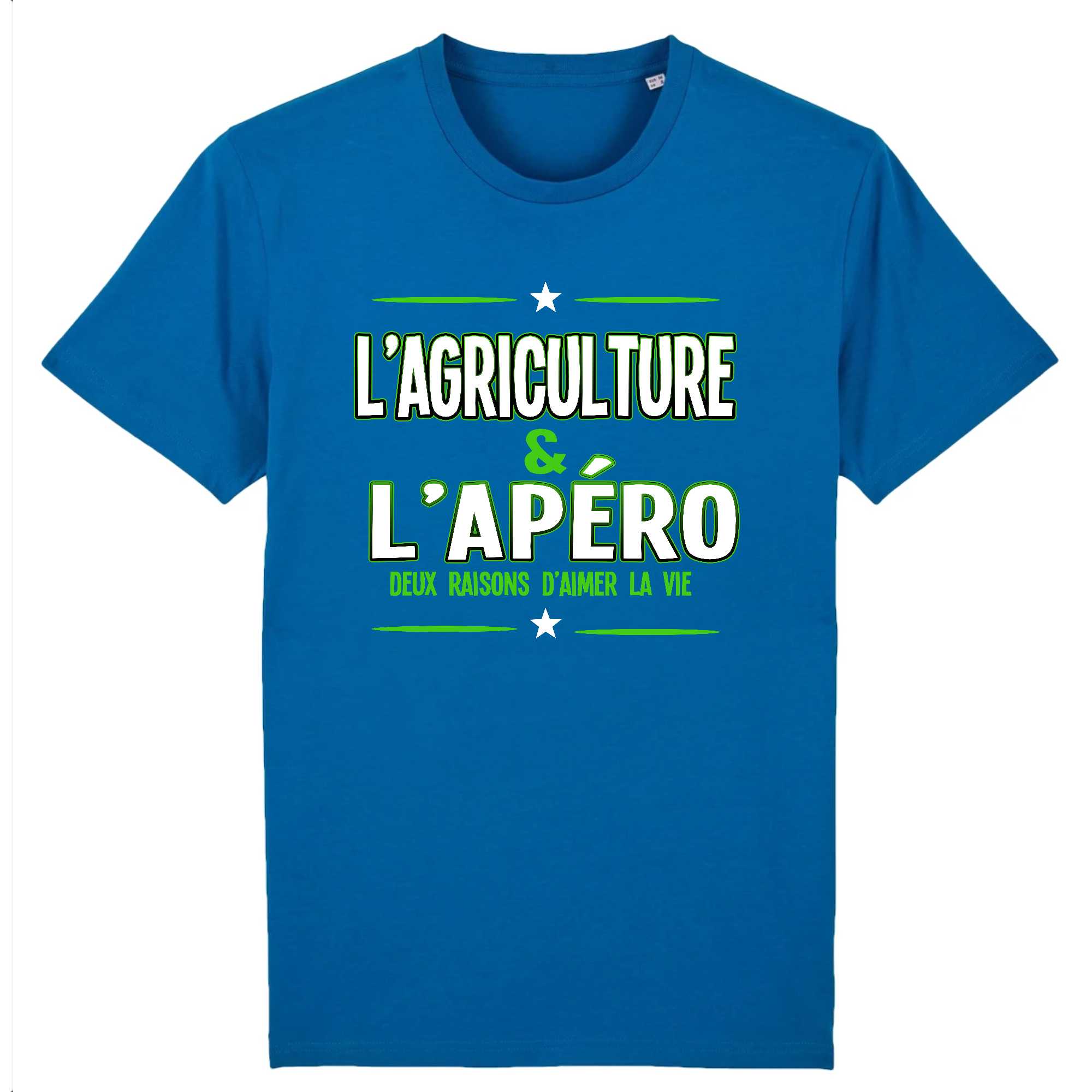 T-shirt Homme L'agriculture et l'apéro