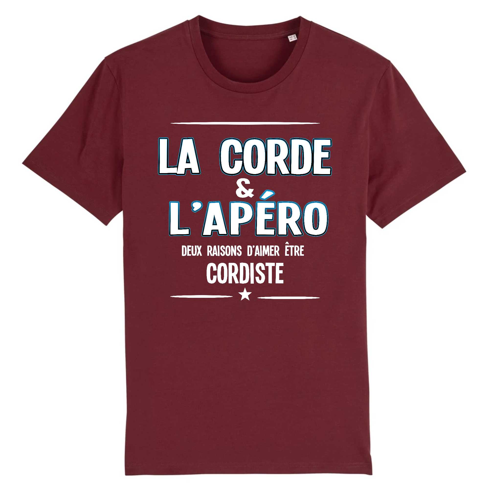 T-shirt Homme La corde et l'apéro