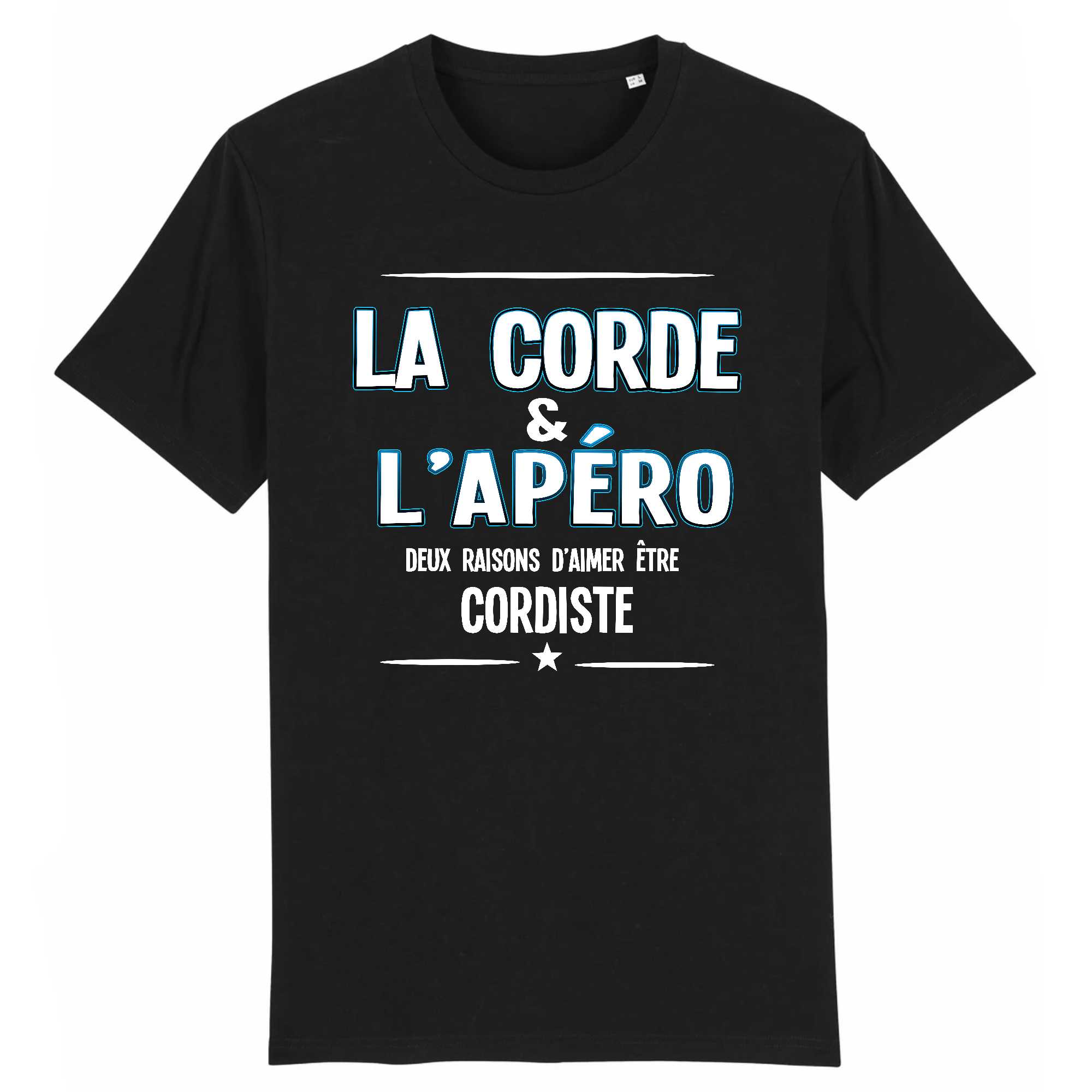 T-shirt Homme La corde et l'apéro