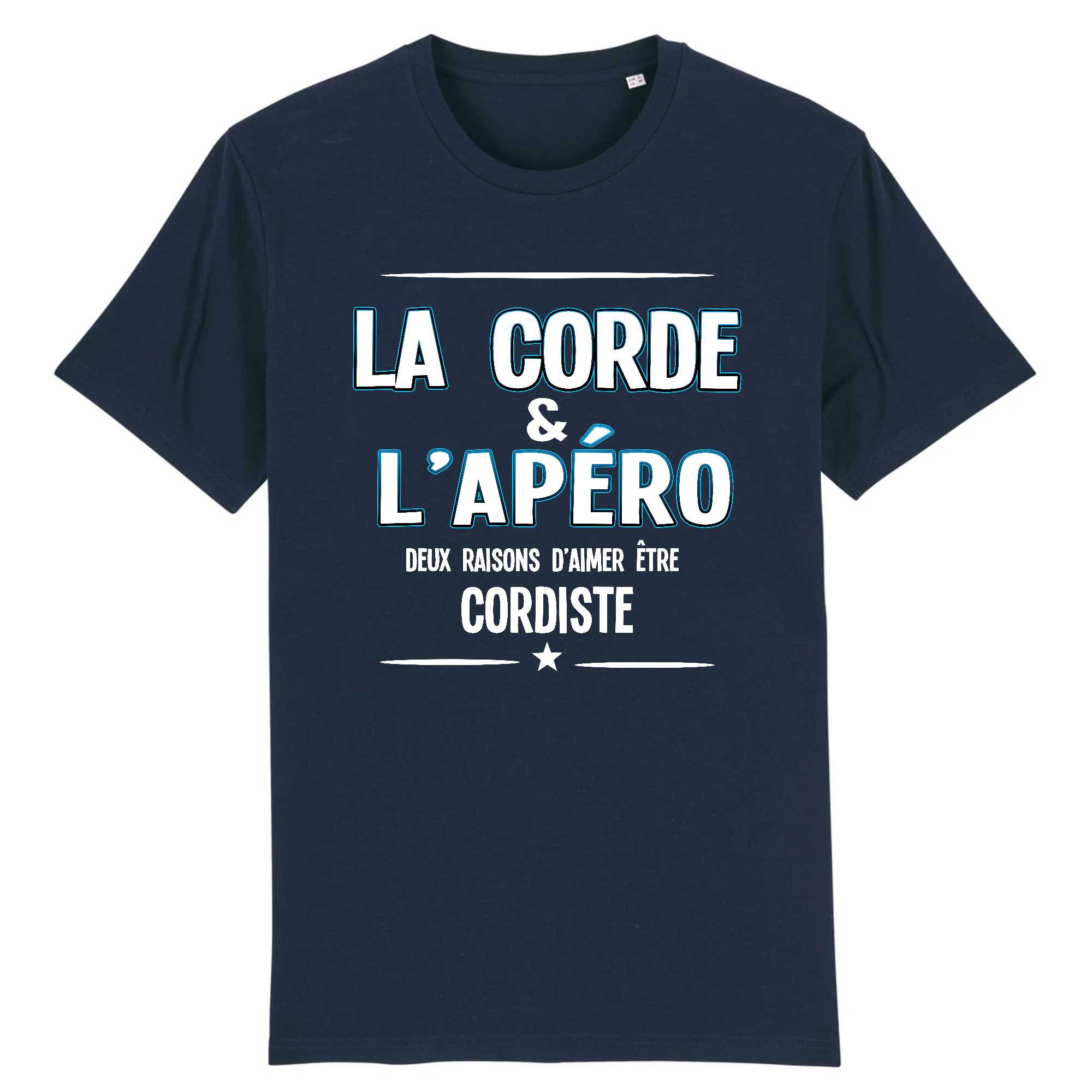 T-shirt Homme La corde et l'apéro