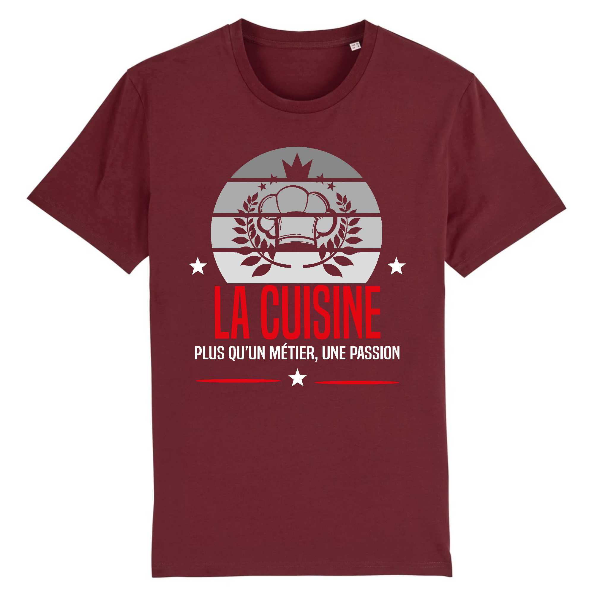 T-shirt Homme La cuisine plus qu'un métier