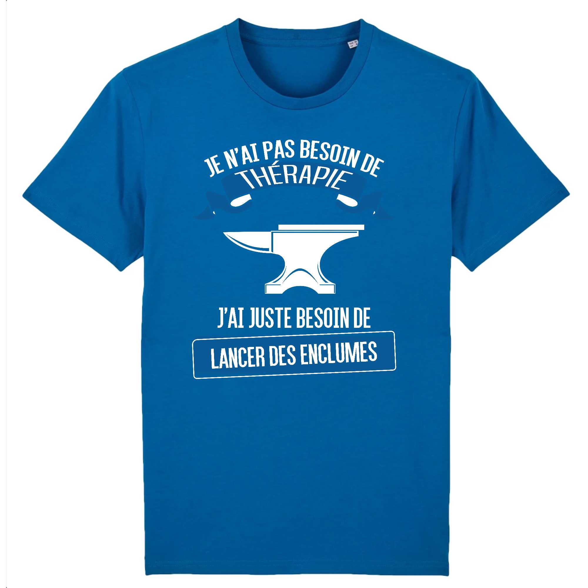 T-shirt Homme Lancer des enclumes et thérapie