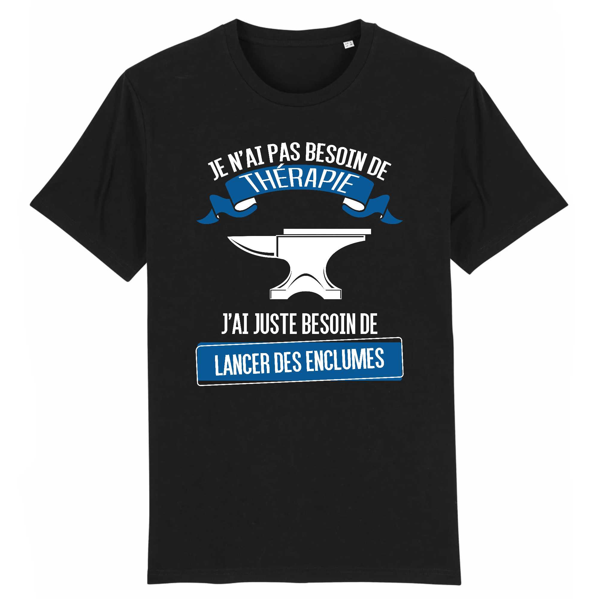 T-shirt Homme Lancer des enclumes et thérapie