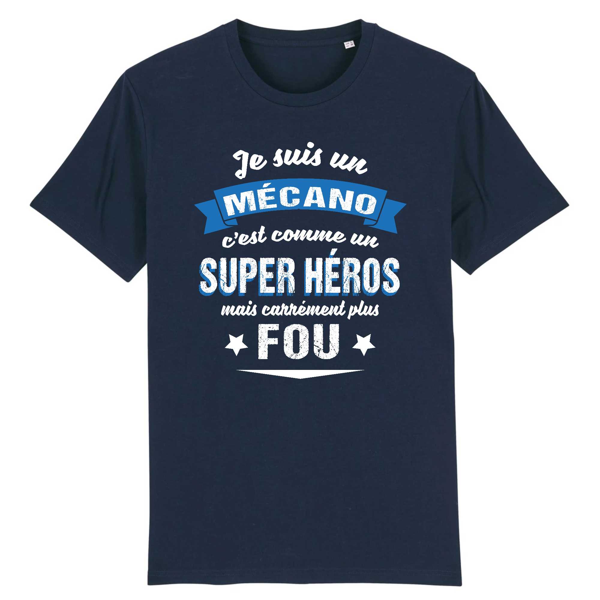 T-shirt Homme Mécano et super héros