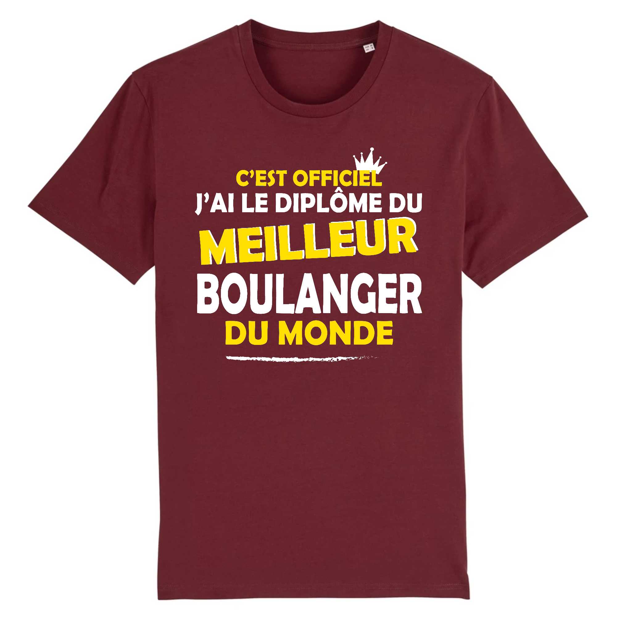 T-shirt Homme Meilleur boulanger du monde
