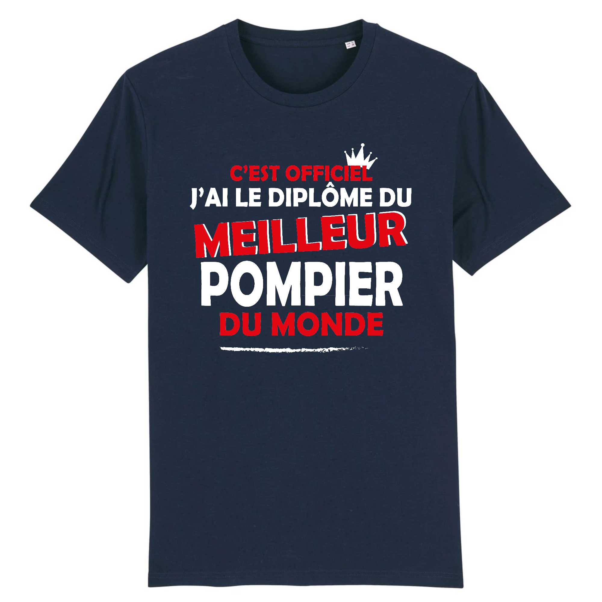 T-shirt Homme Meilleur pompier du monde