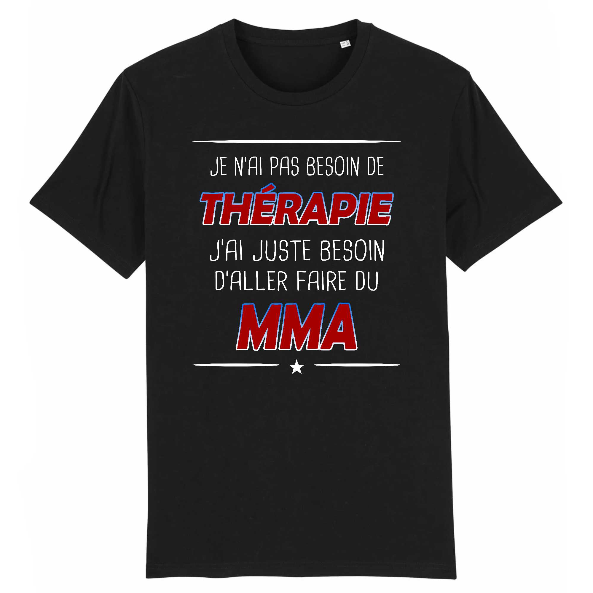 T-shirt Homme MMA et thérapie