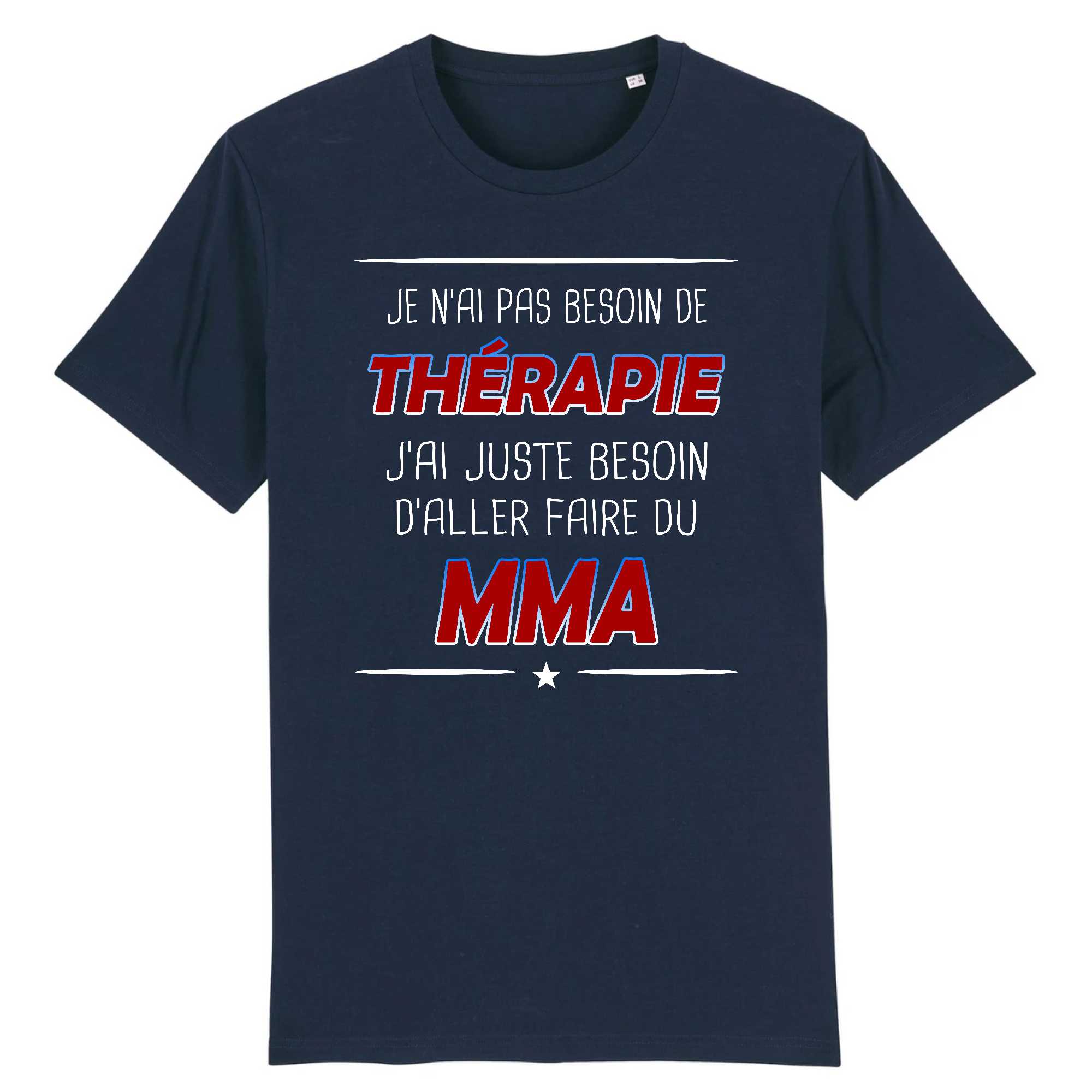 T-shirt Homme MMA et thérapie