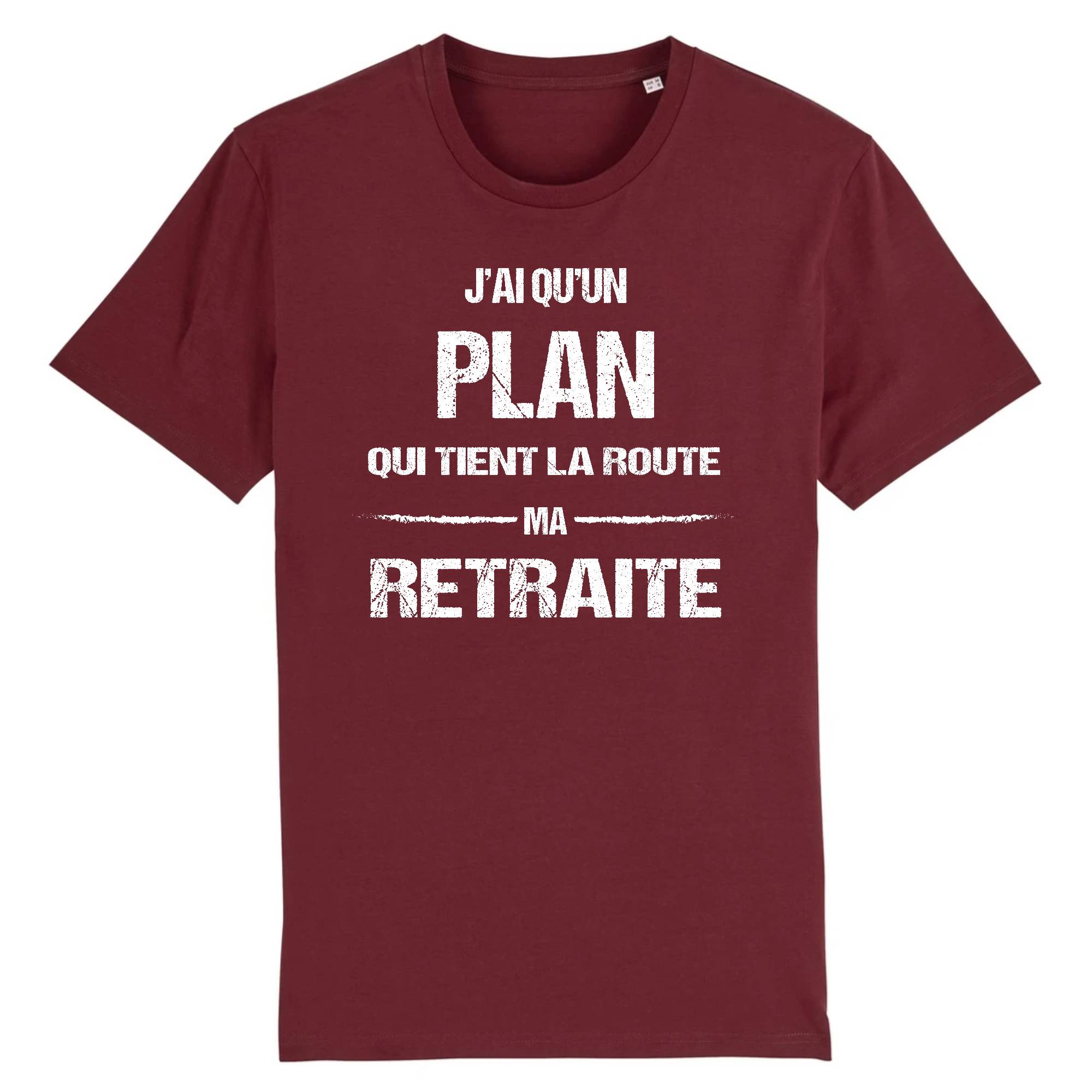 T-shirt Homme Mon plan et retraite