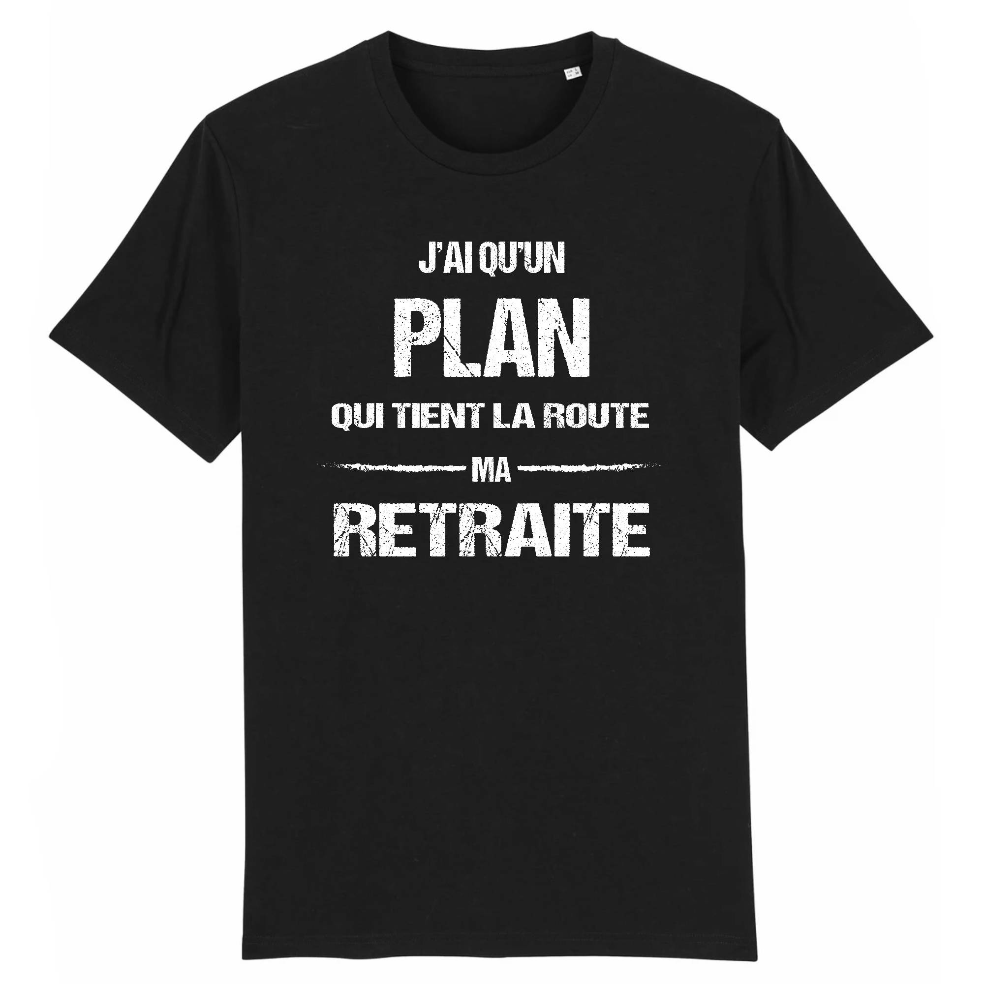 T-shirt Homme Mon plan et retraite