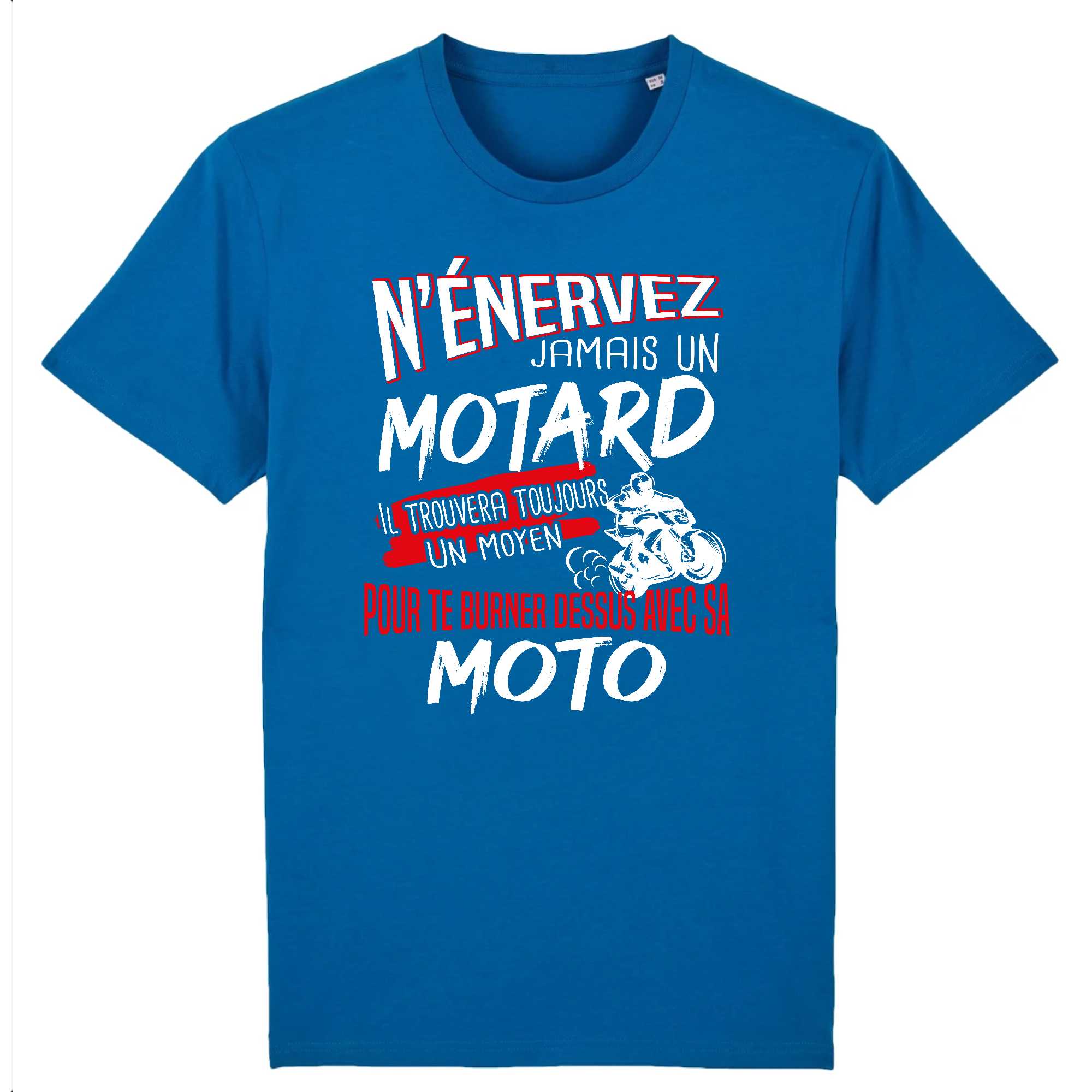 T-shirt Homme Motard et moto