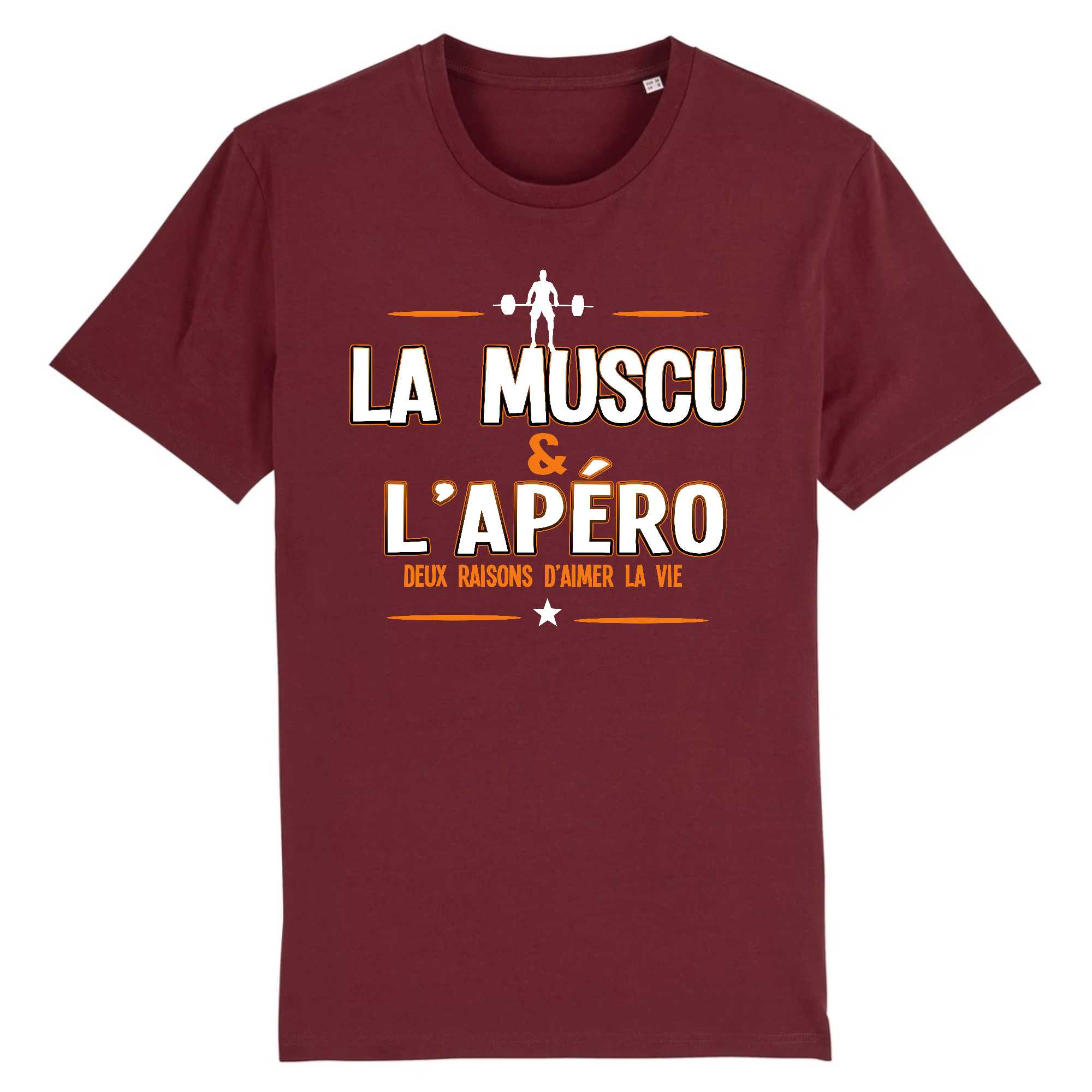 T-shirt Homme Muscu et apéro