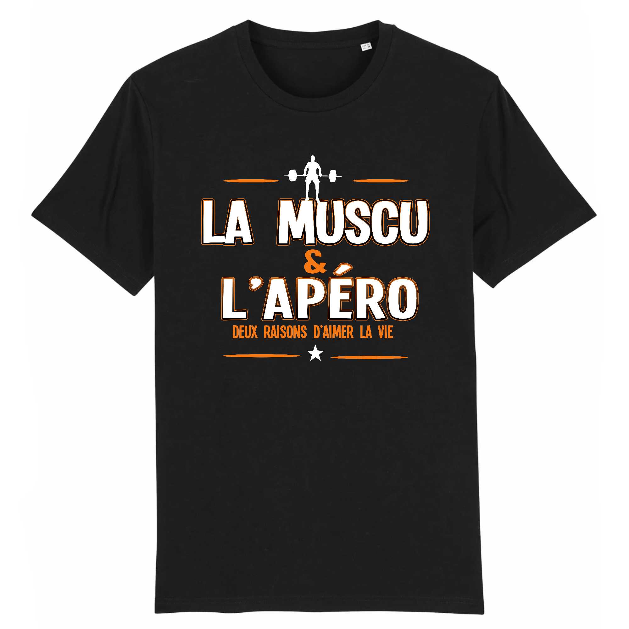 T-shirt Homme Muscu et apéro