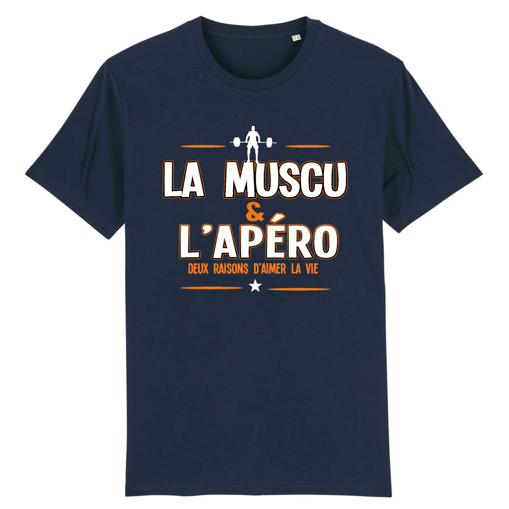 T-shirt Homme Muscu et apéro