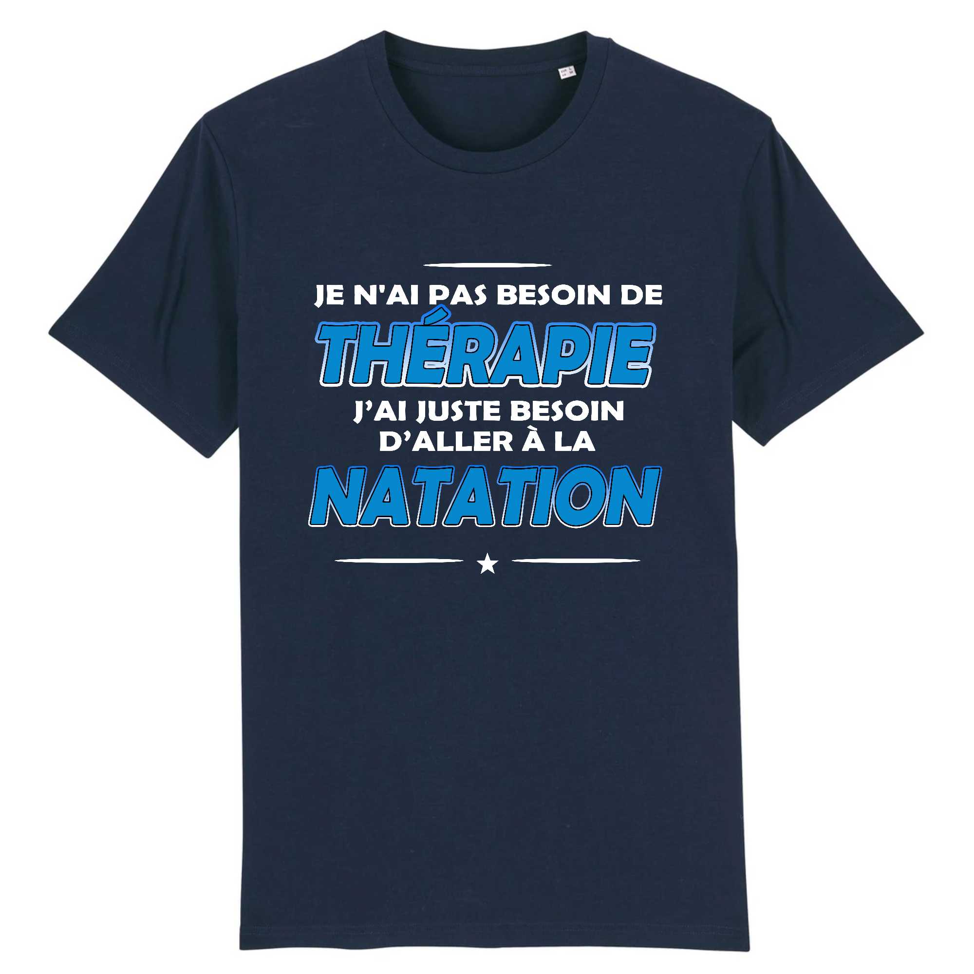 T-shirt Homme Natation et thérapie