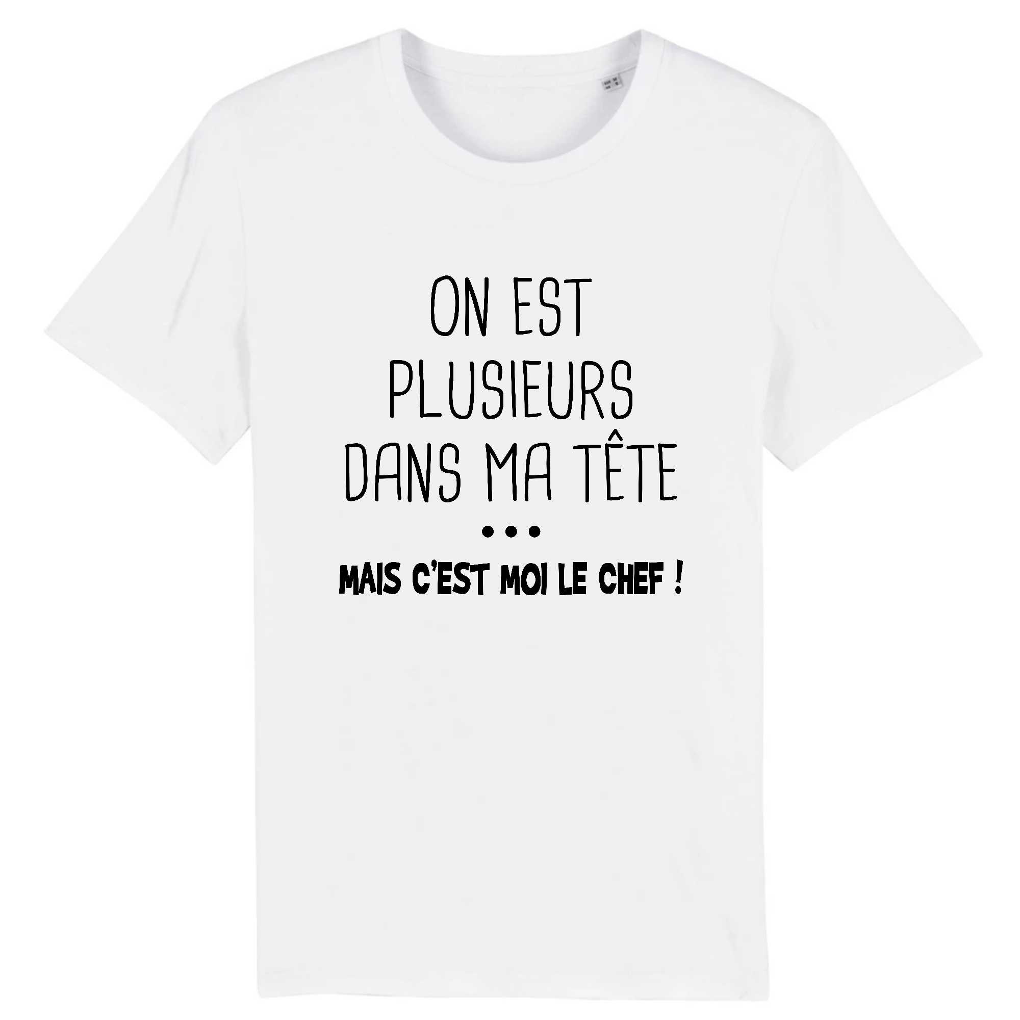 T-shirt Homme On est plusieurs dans ma tête