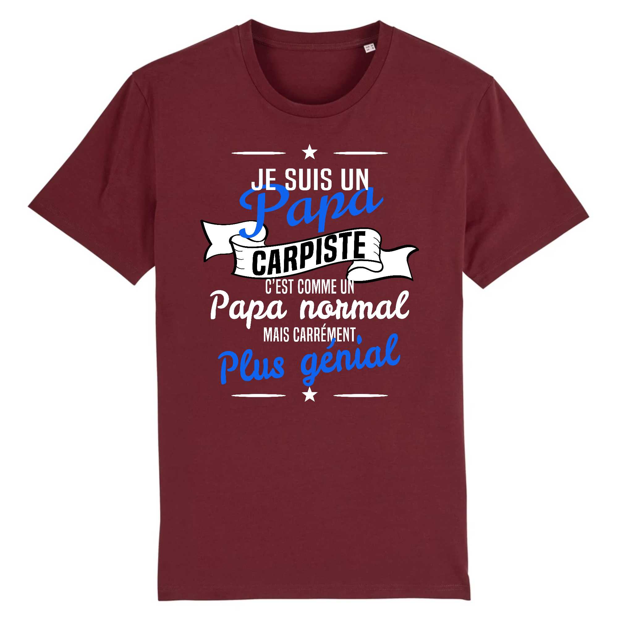 T-shirt Homme Papa carpiste