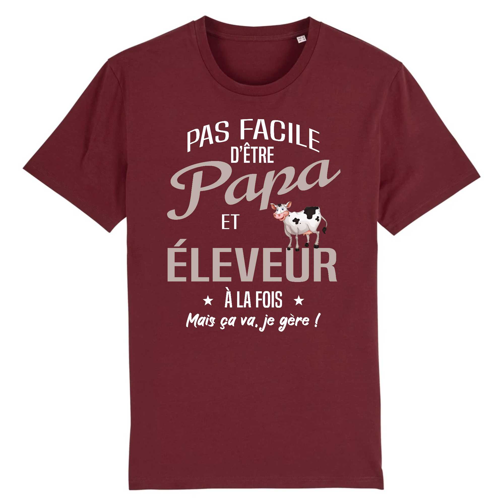T-shirt Homme Papa et éleveur
