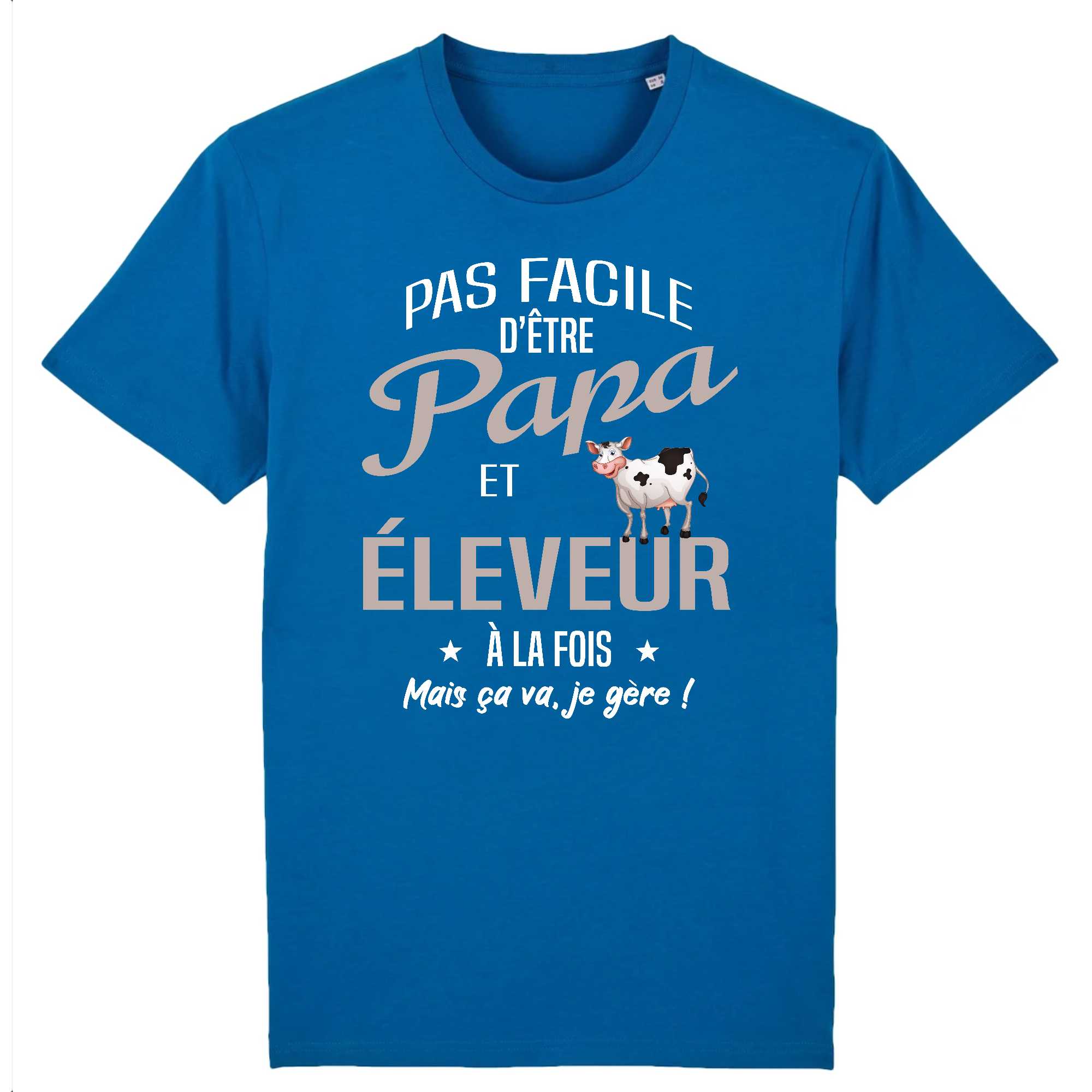T-shirt Homme Papa et éleveur