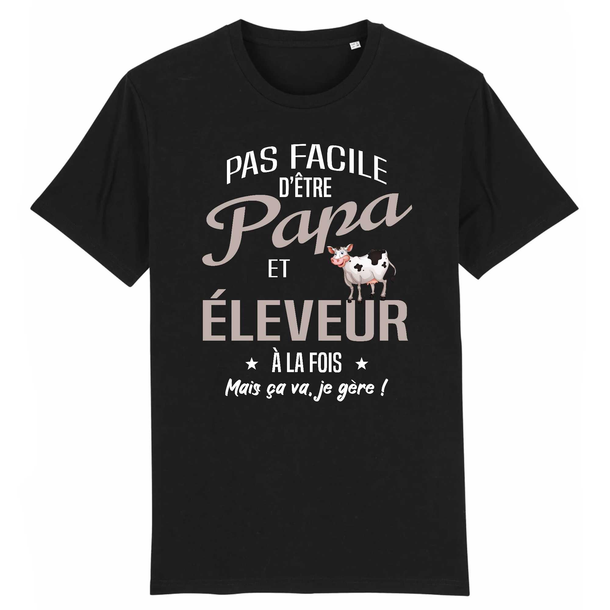 T-shirt Homme Papa et éleveur