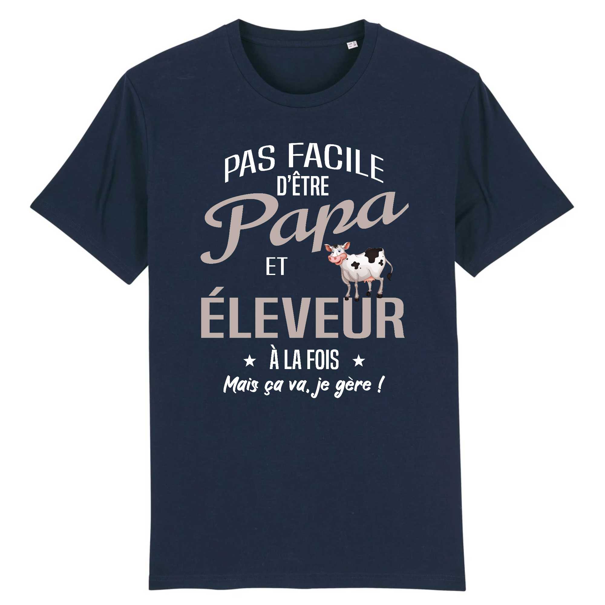 T-shirt Homme Papa et éleveur