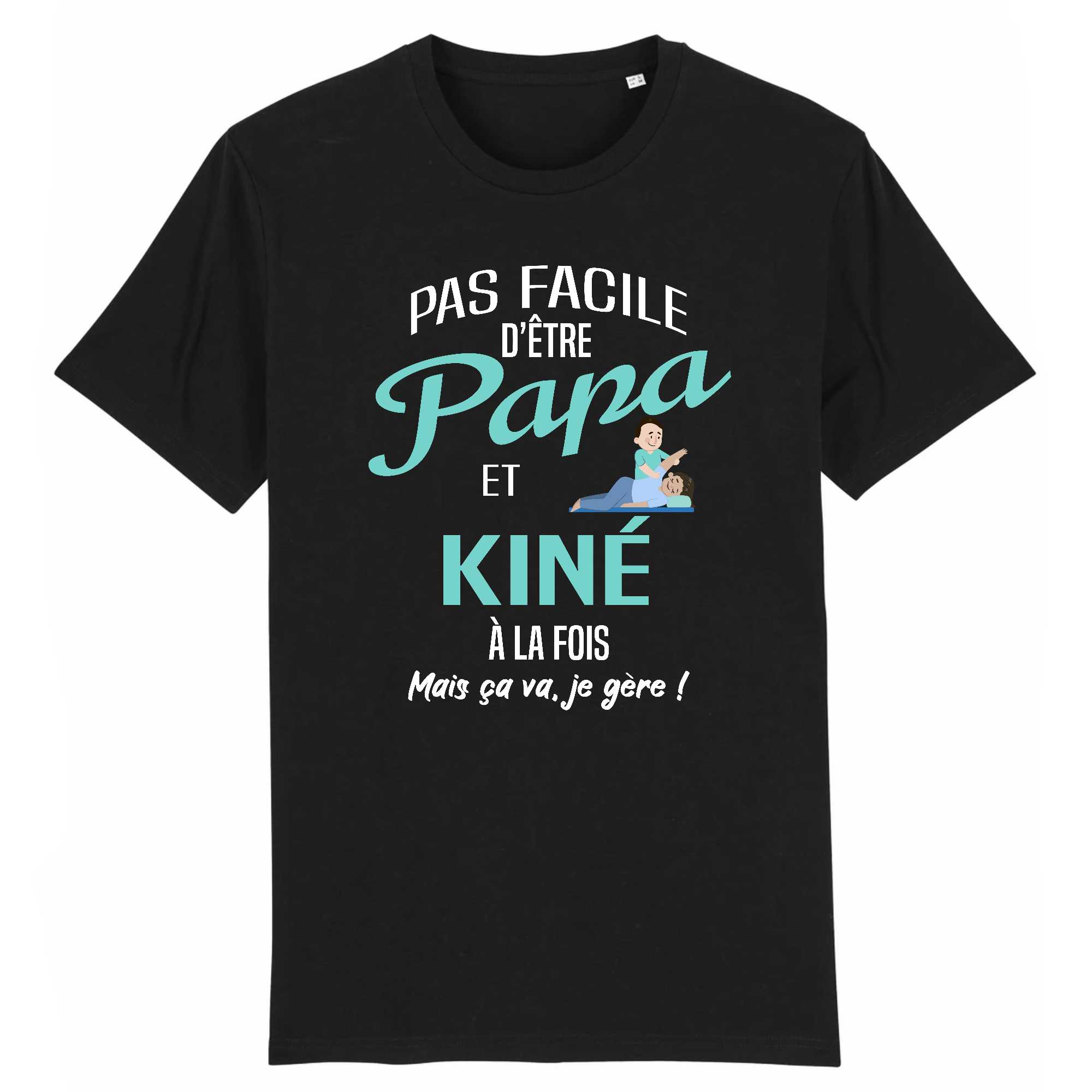 T-shirt Homme Papa et kiné