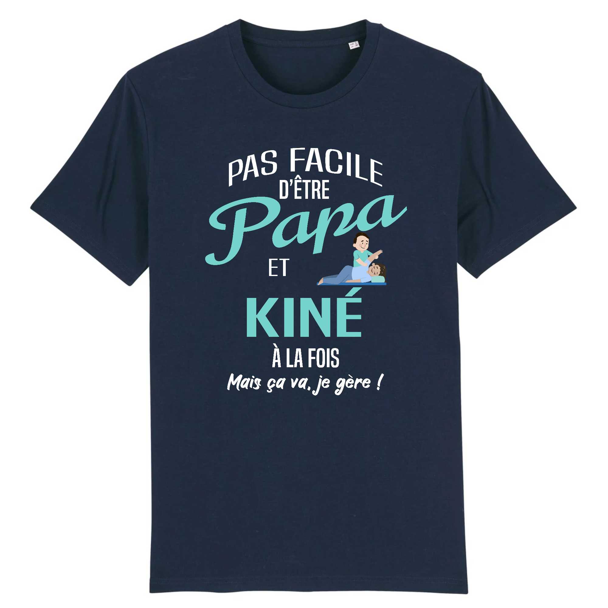 T-shirt Homme Papa et kiné