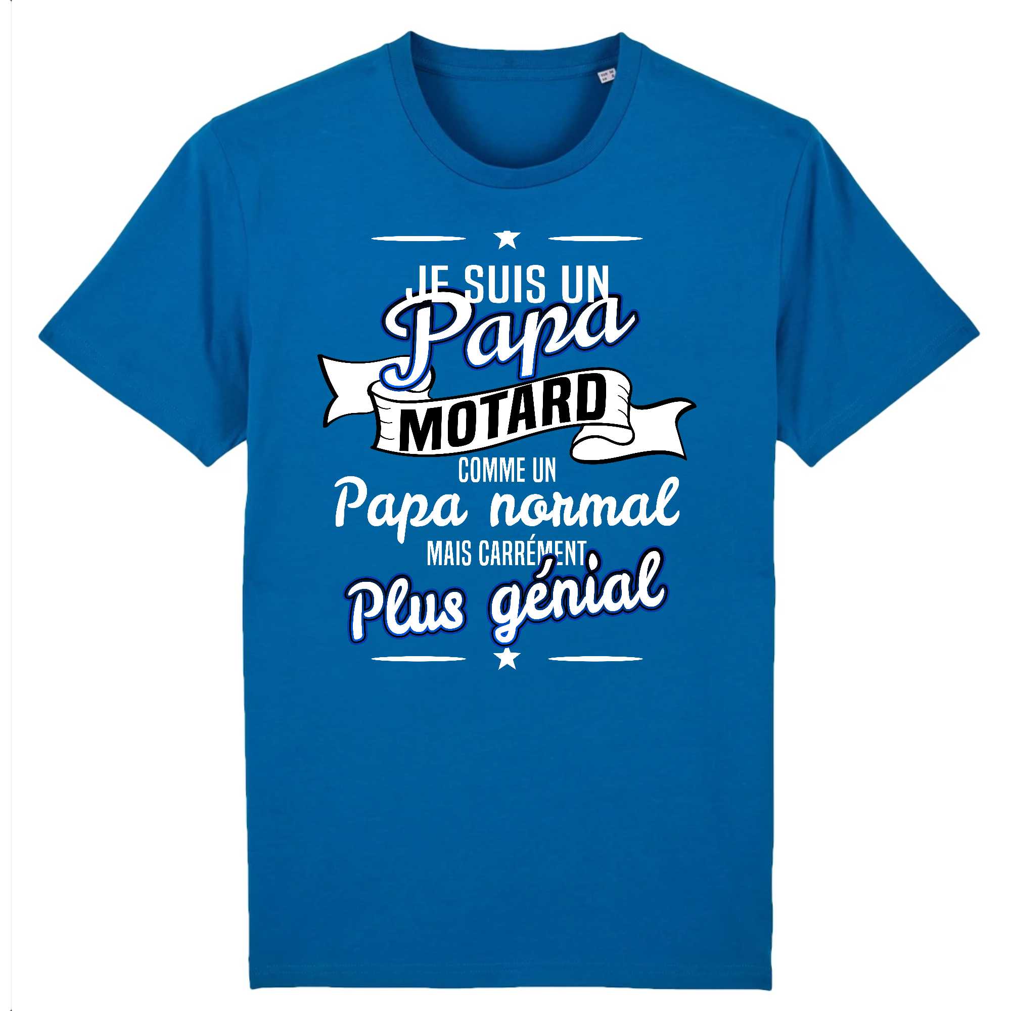 T-shirt Homme Papa motard