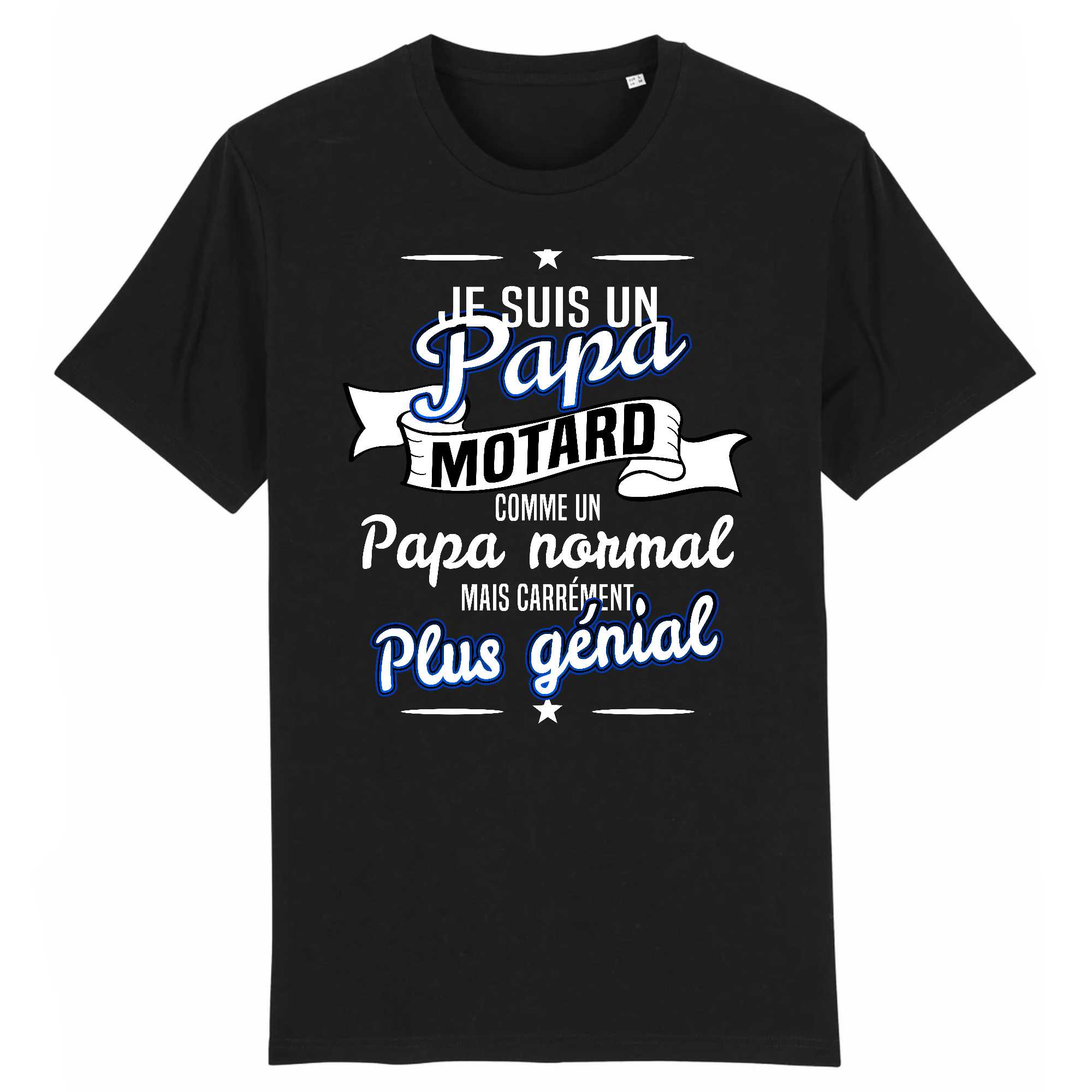 T-shirt Homme Papa motard