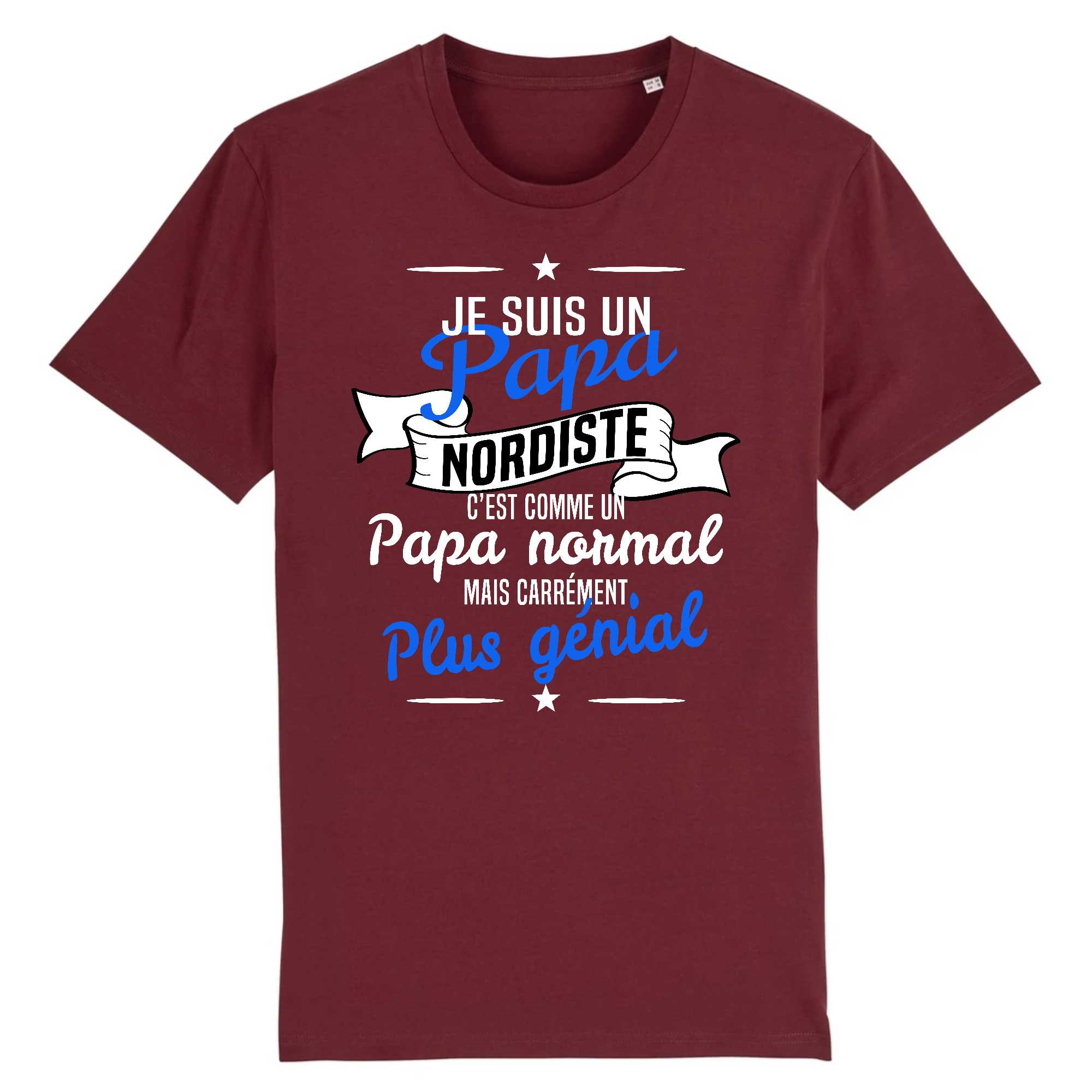 T-shirt Homme Papa nordiste