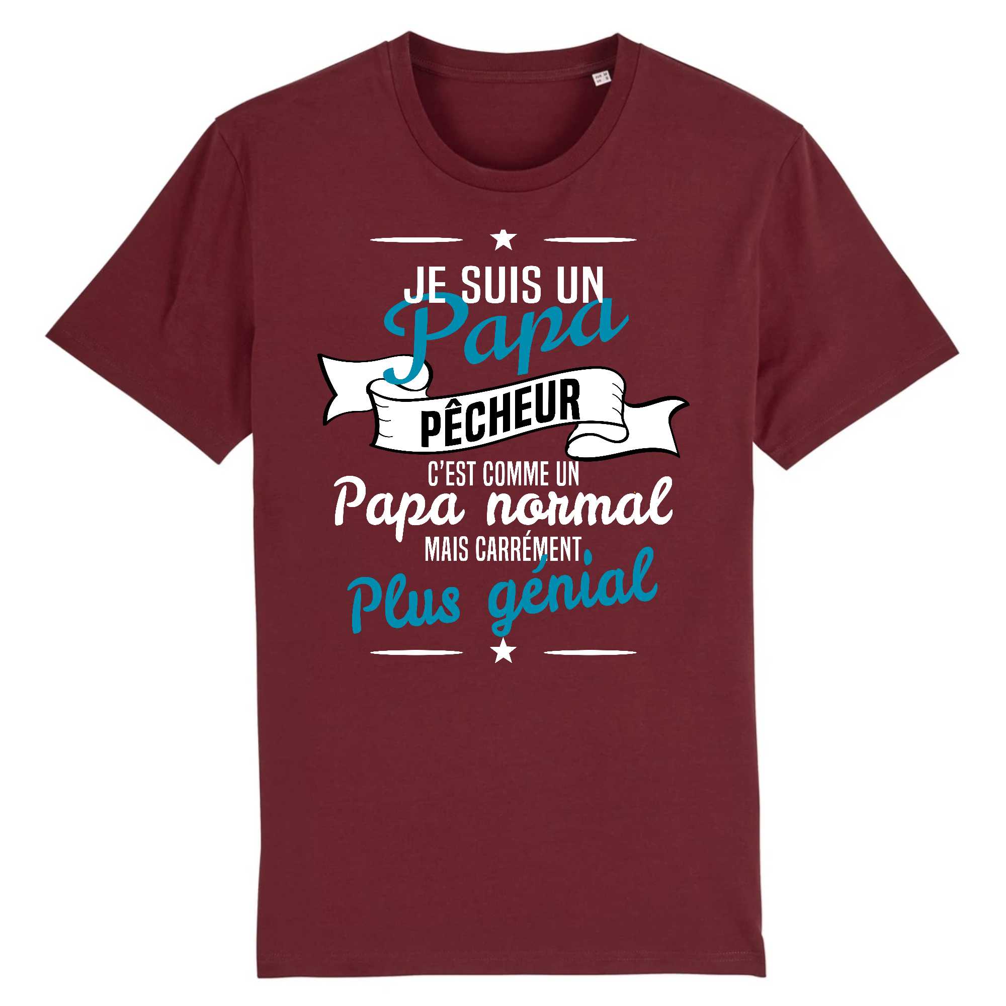 T-shirt Homme Papa pêcheur 2