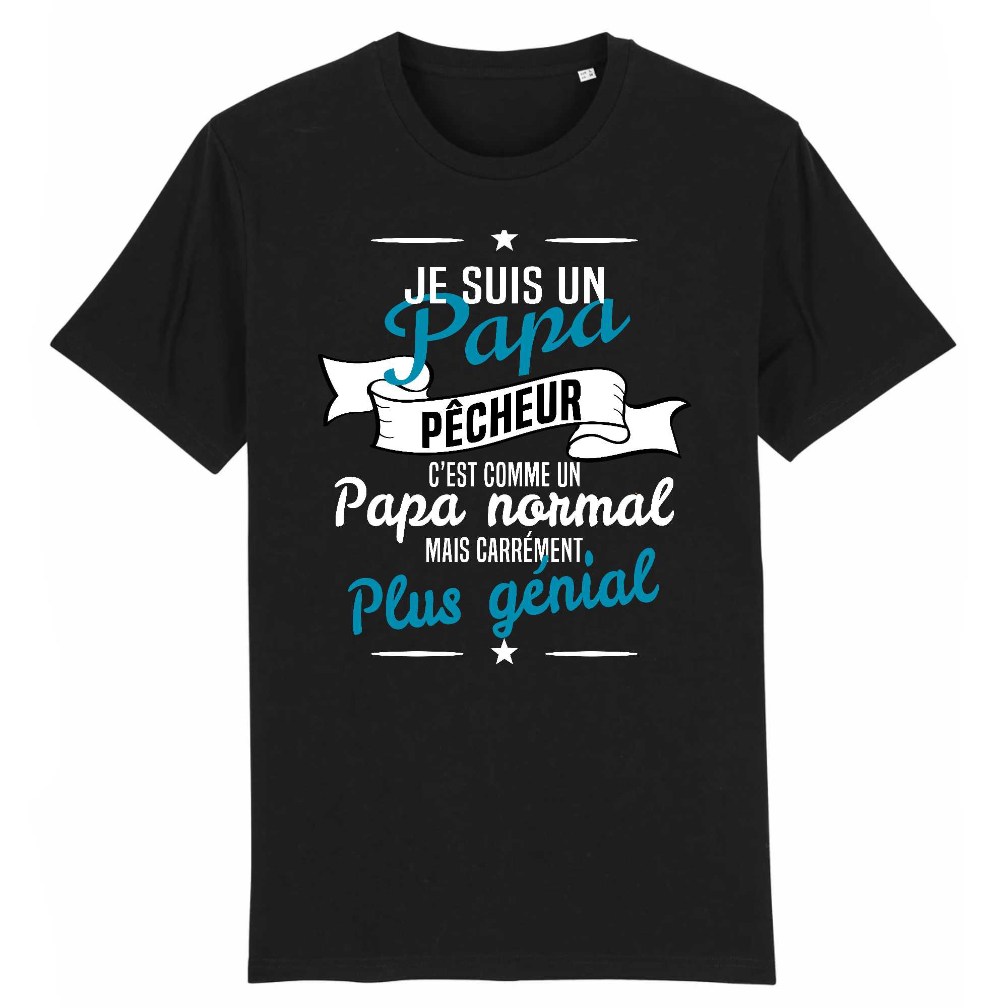 T-shirt Homme Papa pêcheur 2