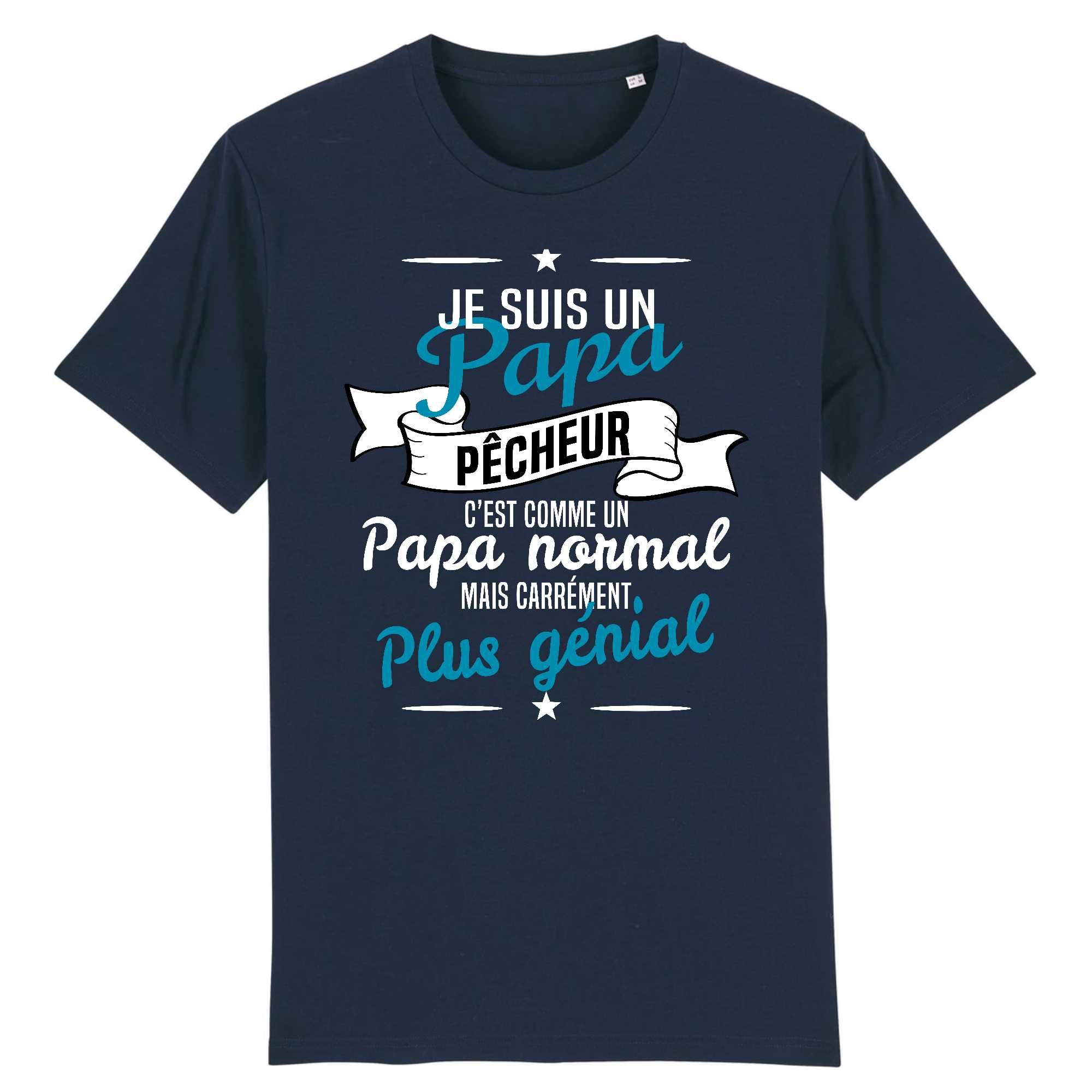 T-shirt Homme Papa pêcheur 2