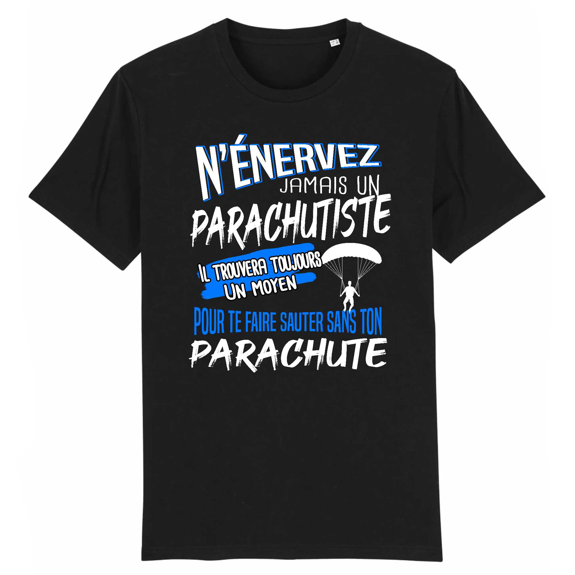 T-shirt Homme Parachutiste et parachute