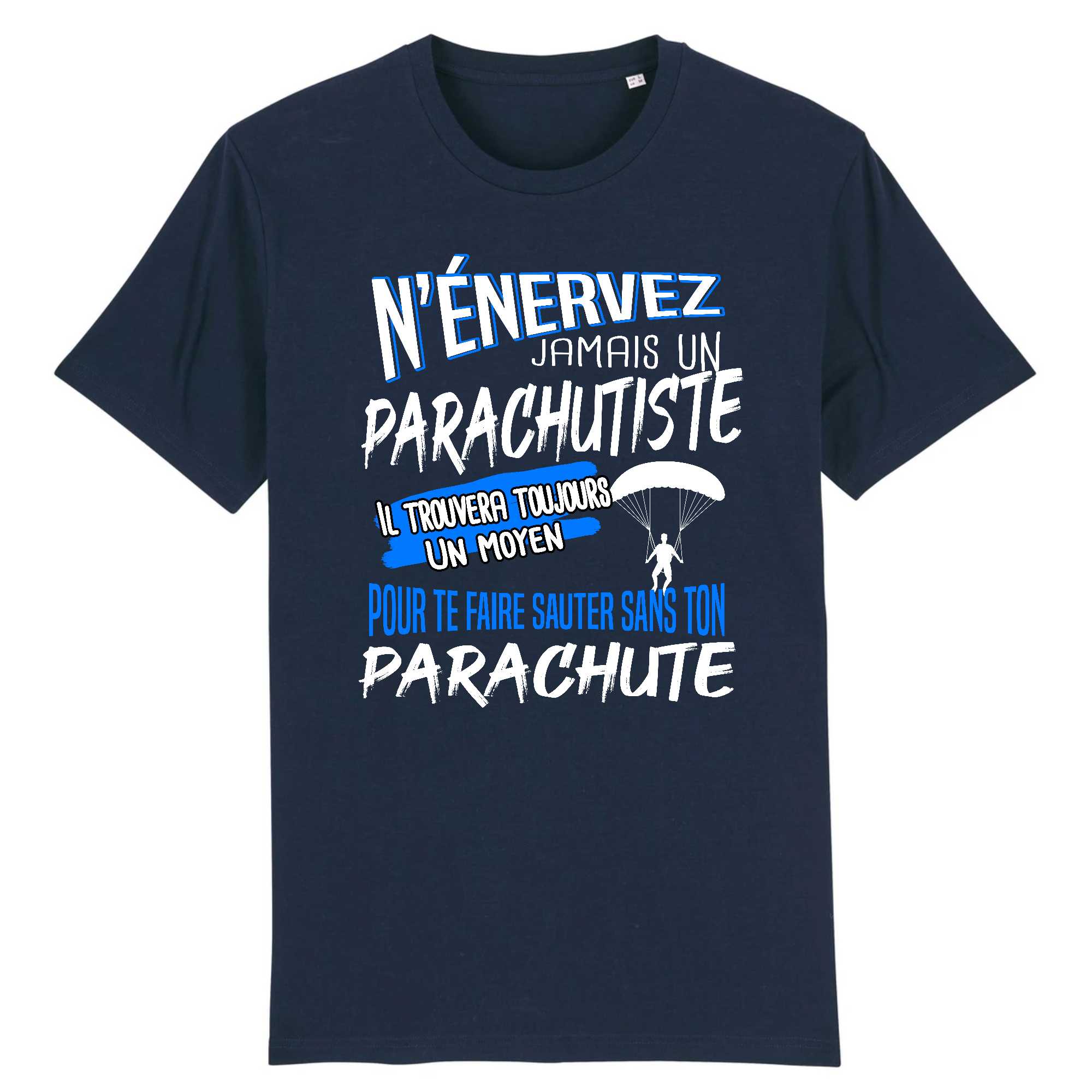 T-shirt Homme Parachutiste et parachute