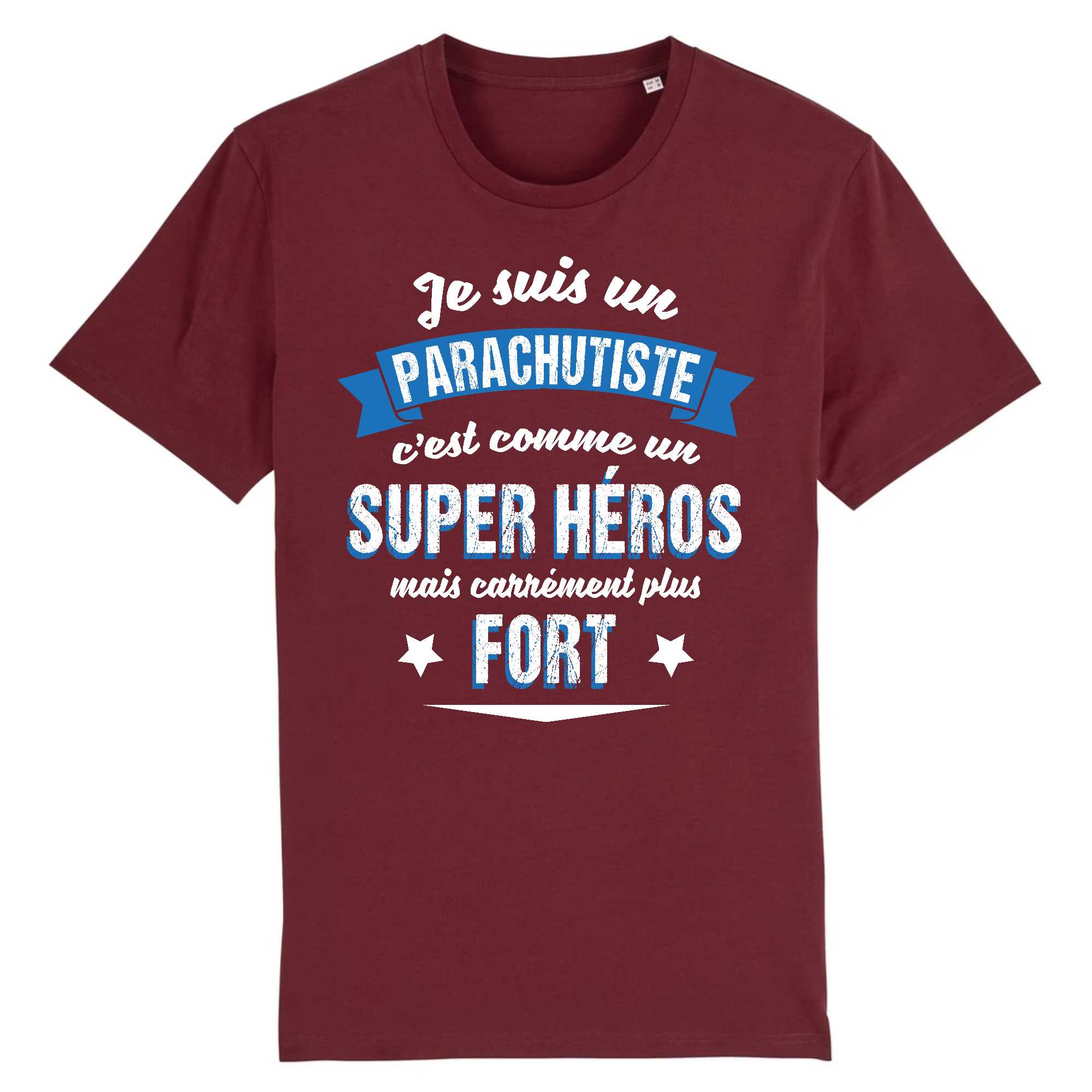 T-shirt Homme Parachutiste et super héros