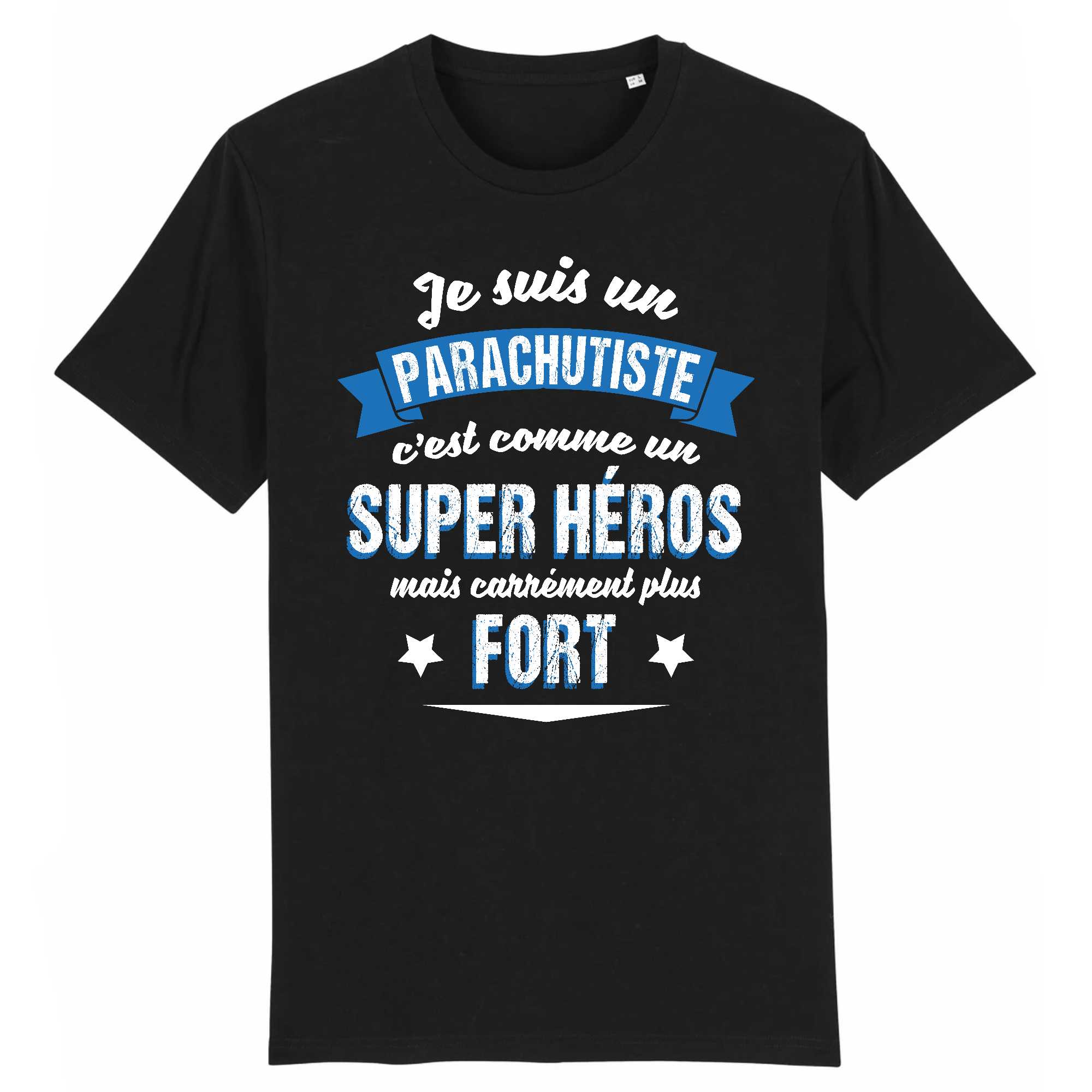 T-shirt Homme Parachutiste et super héros