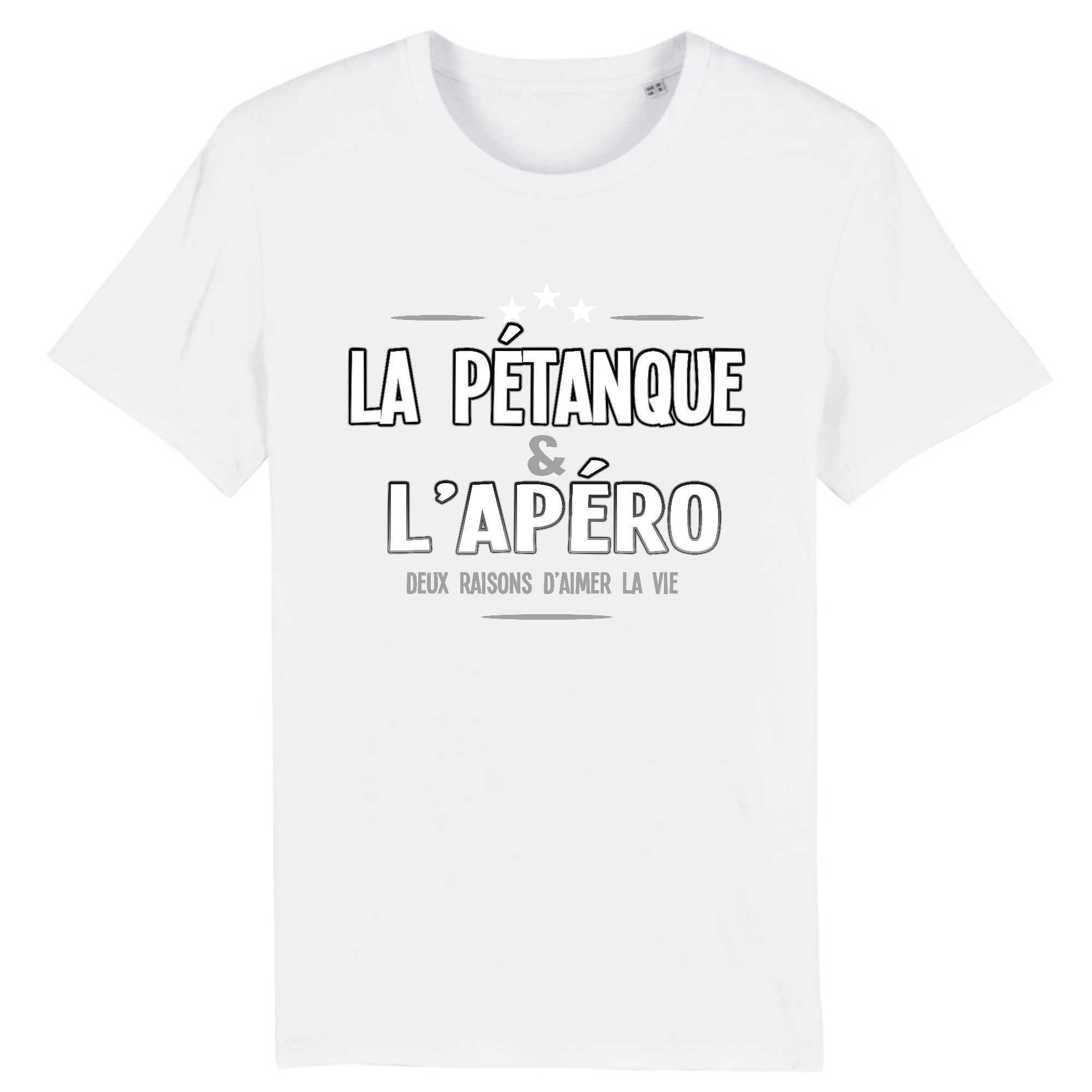 T-shirt Homme Pétanque et apéro