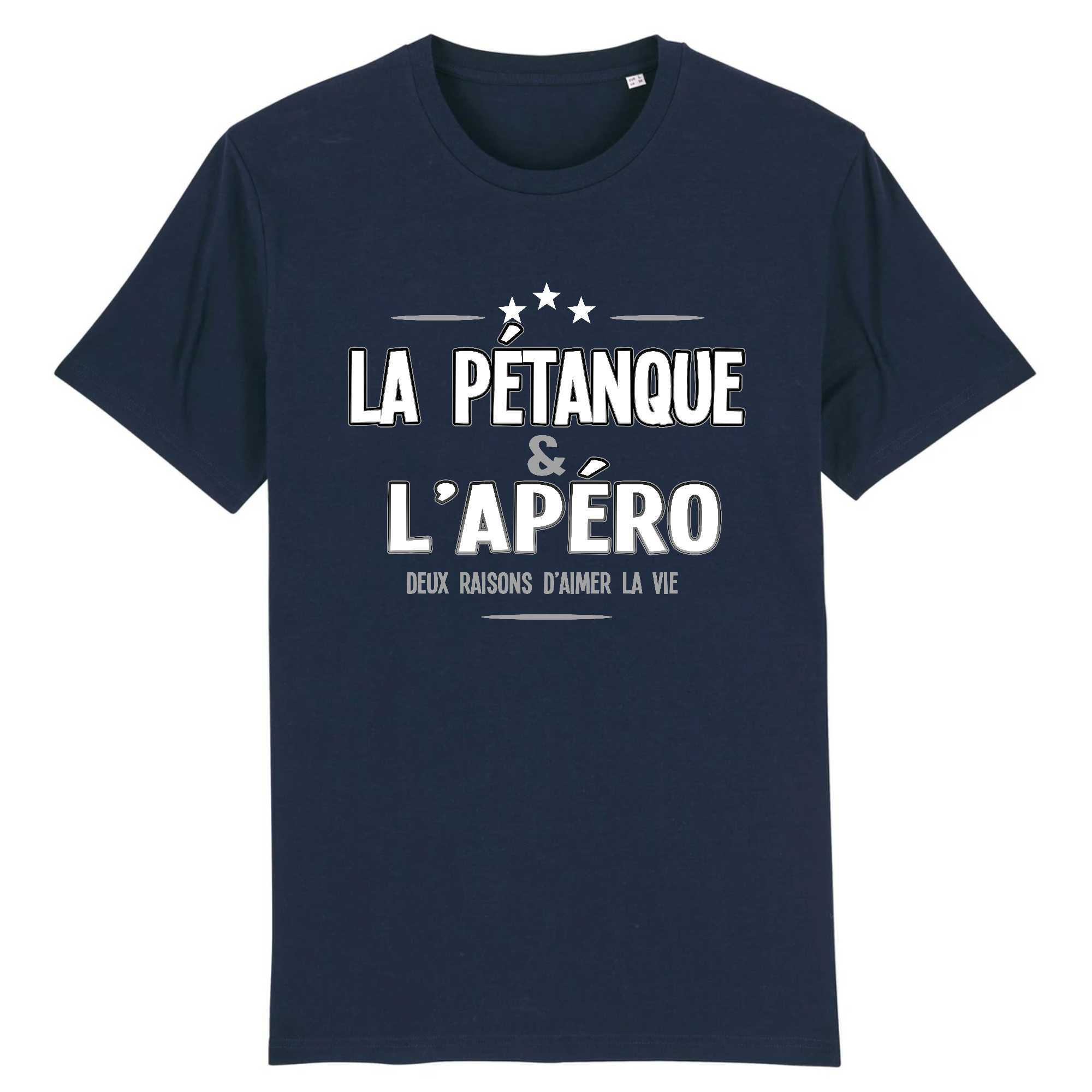 T-shirt Homme Pétanque et apéro