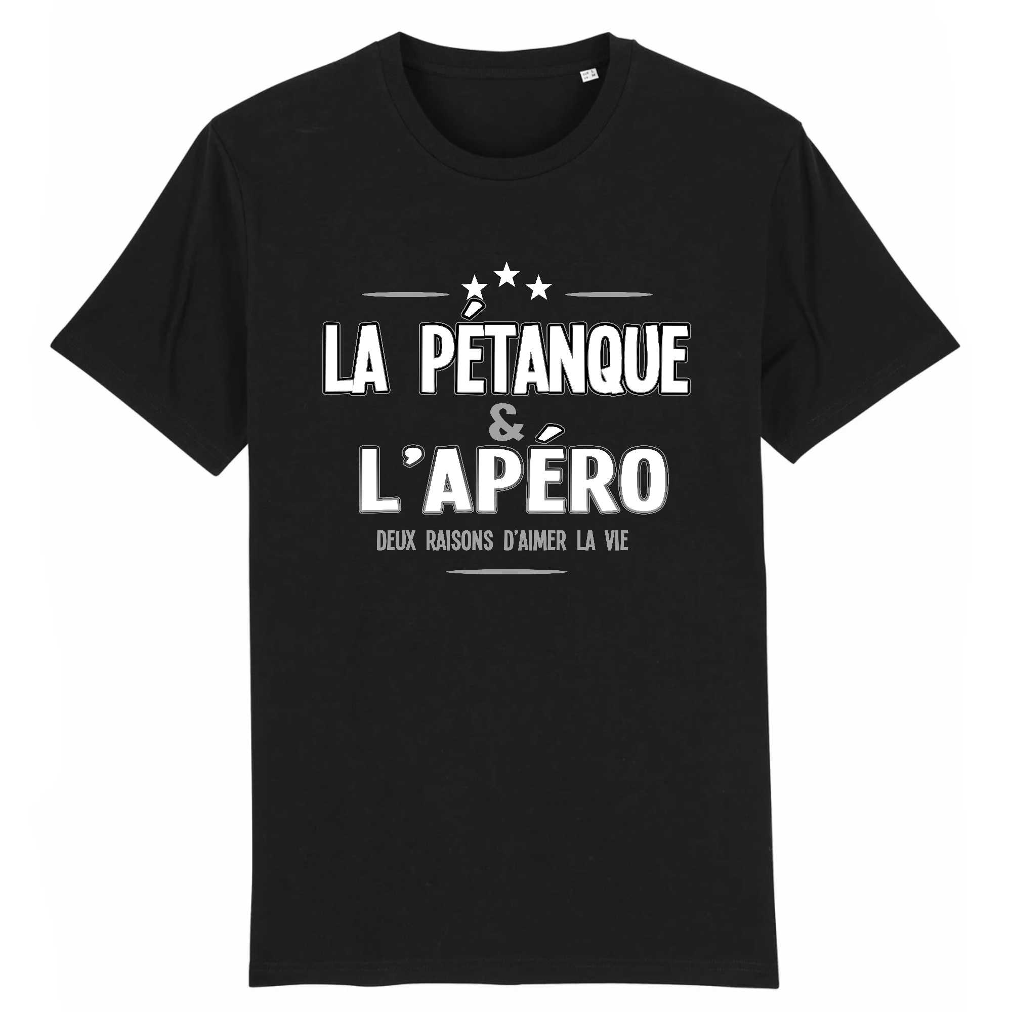 T-shirt Homme Pétanque et apéro