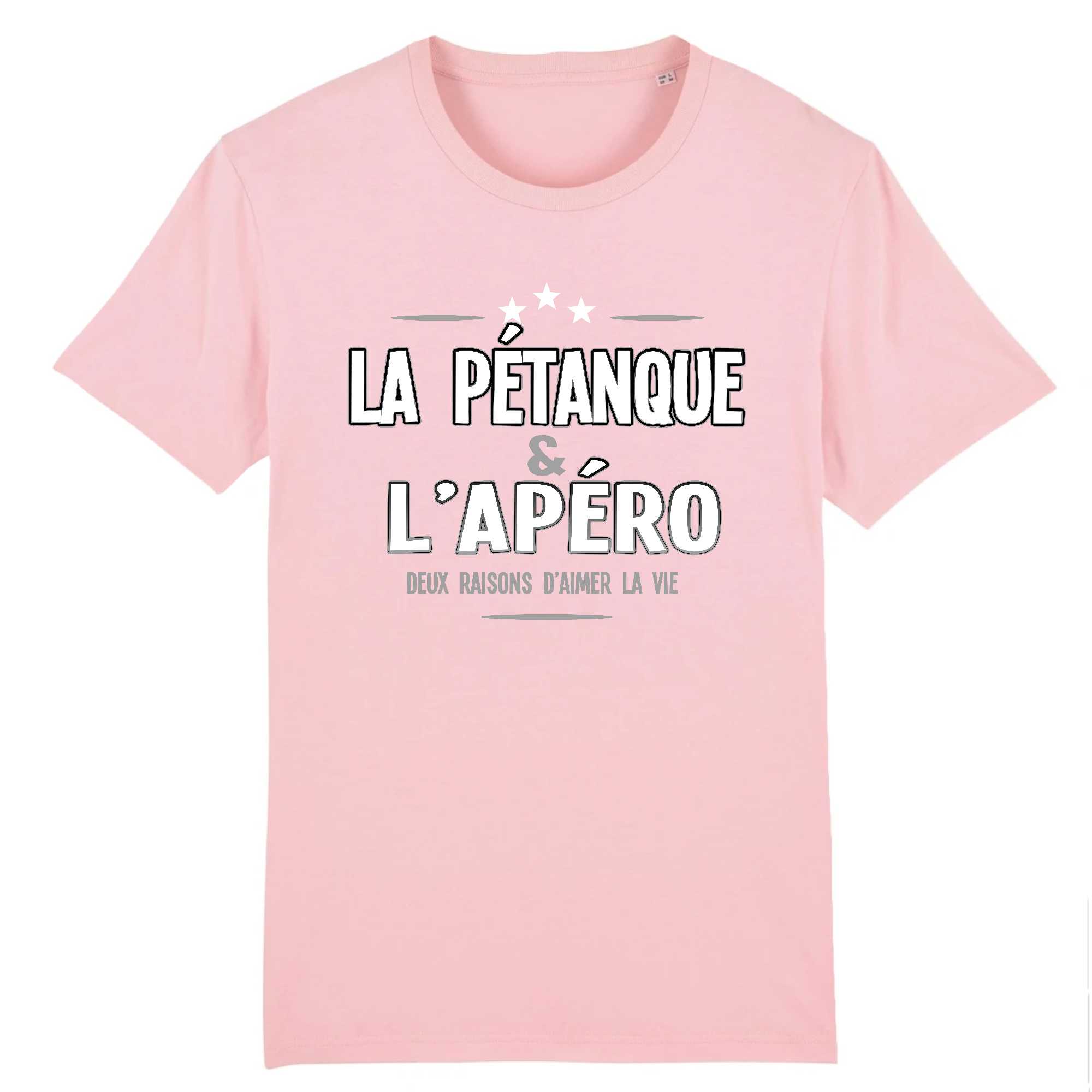 T-shirt Homme Pétanque et apéro
