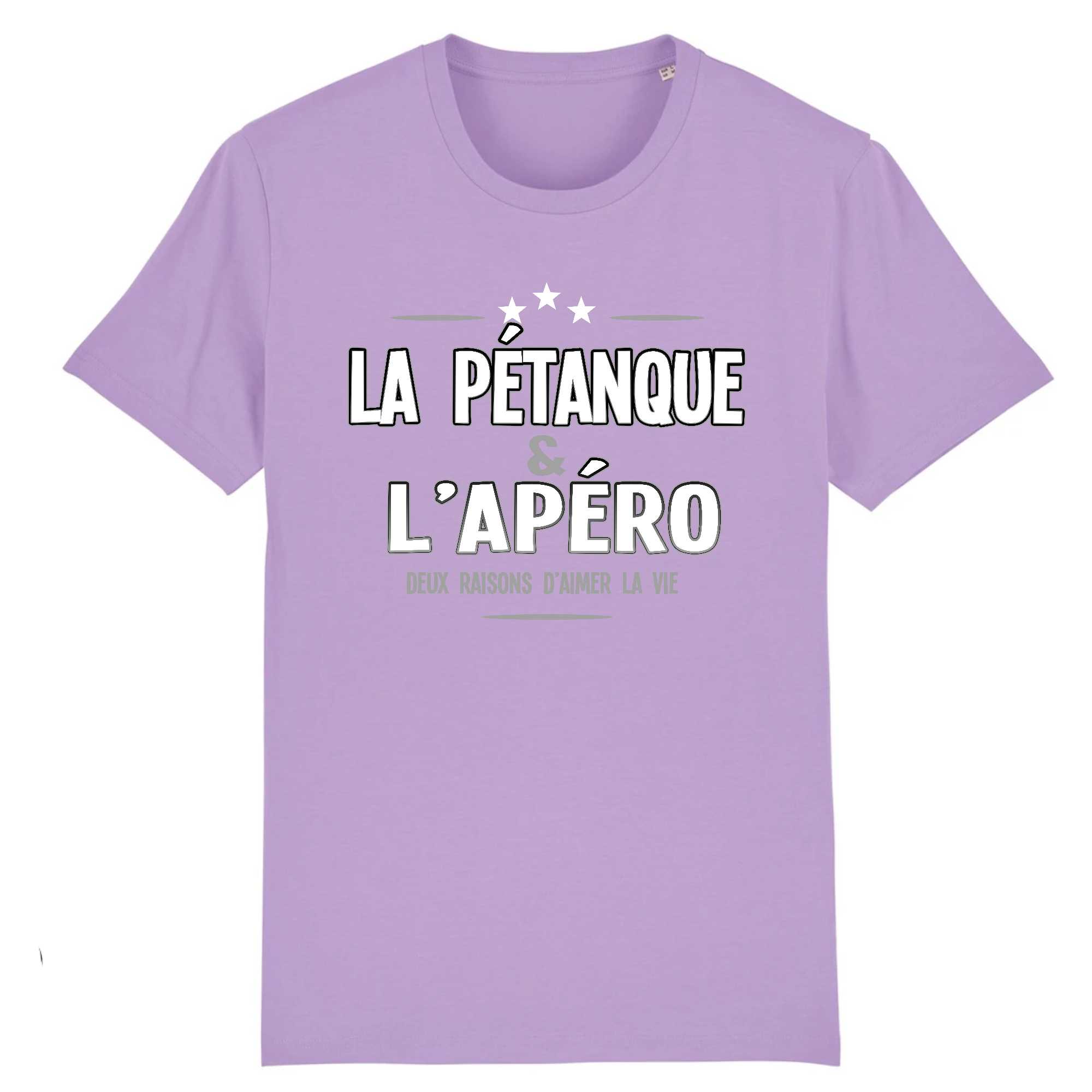 T-shirt Homme Pétanque et apéro
