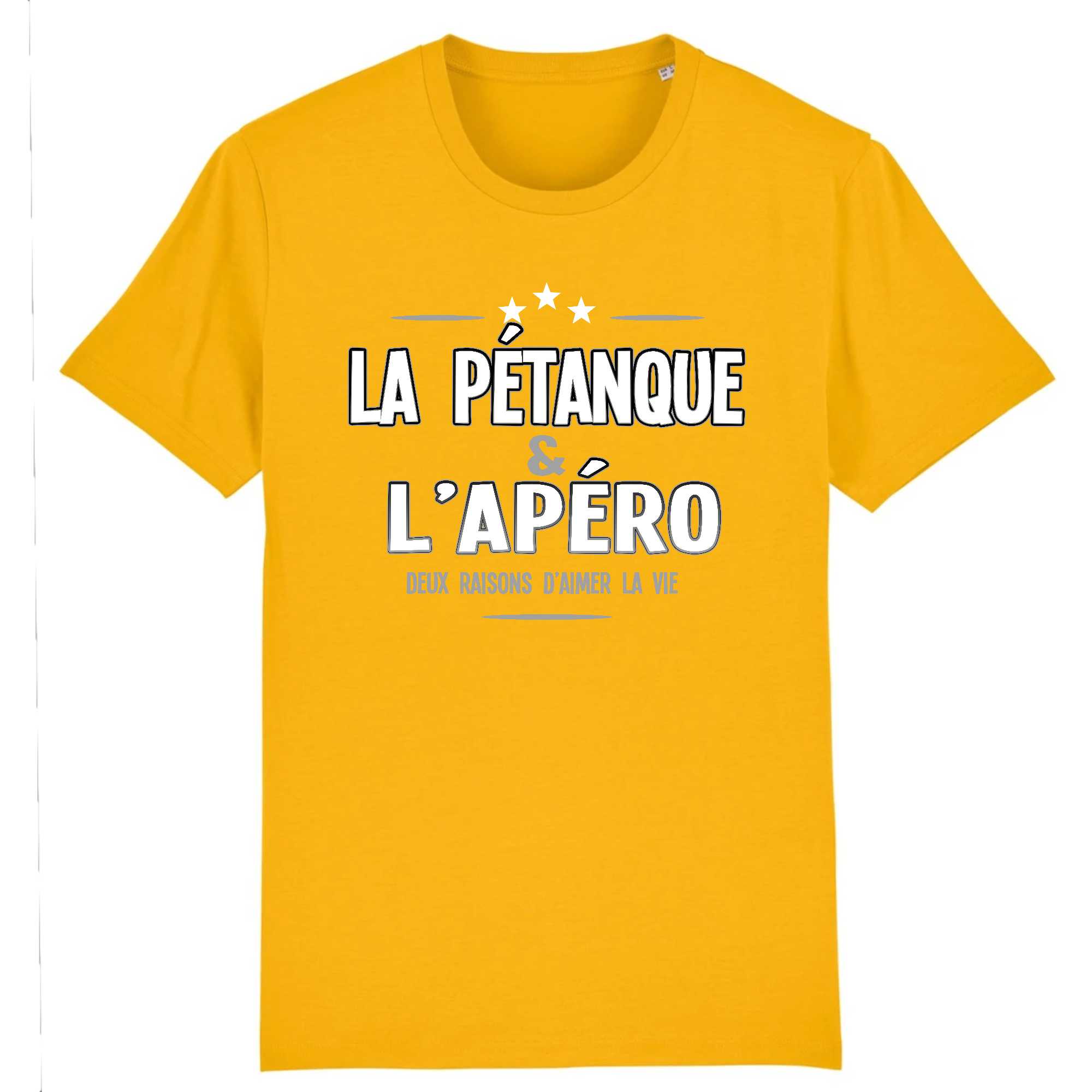 T-shirt Homme Pétanque et apéro