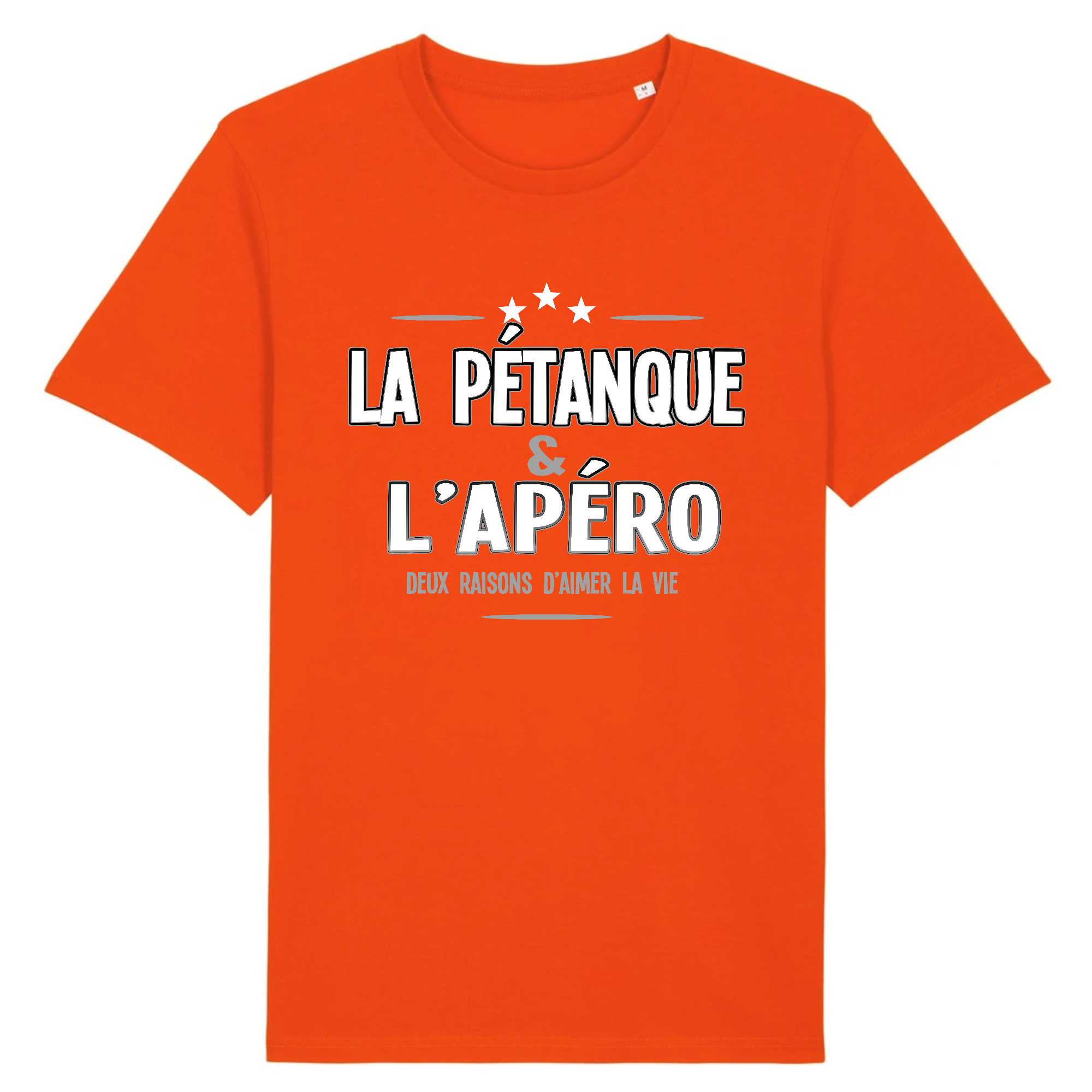 T-shirt Homme Pétanque et apéro