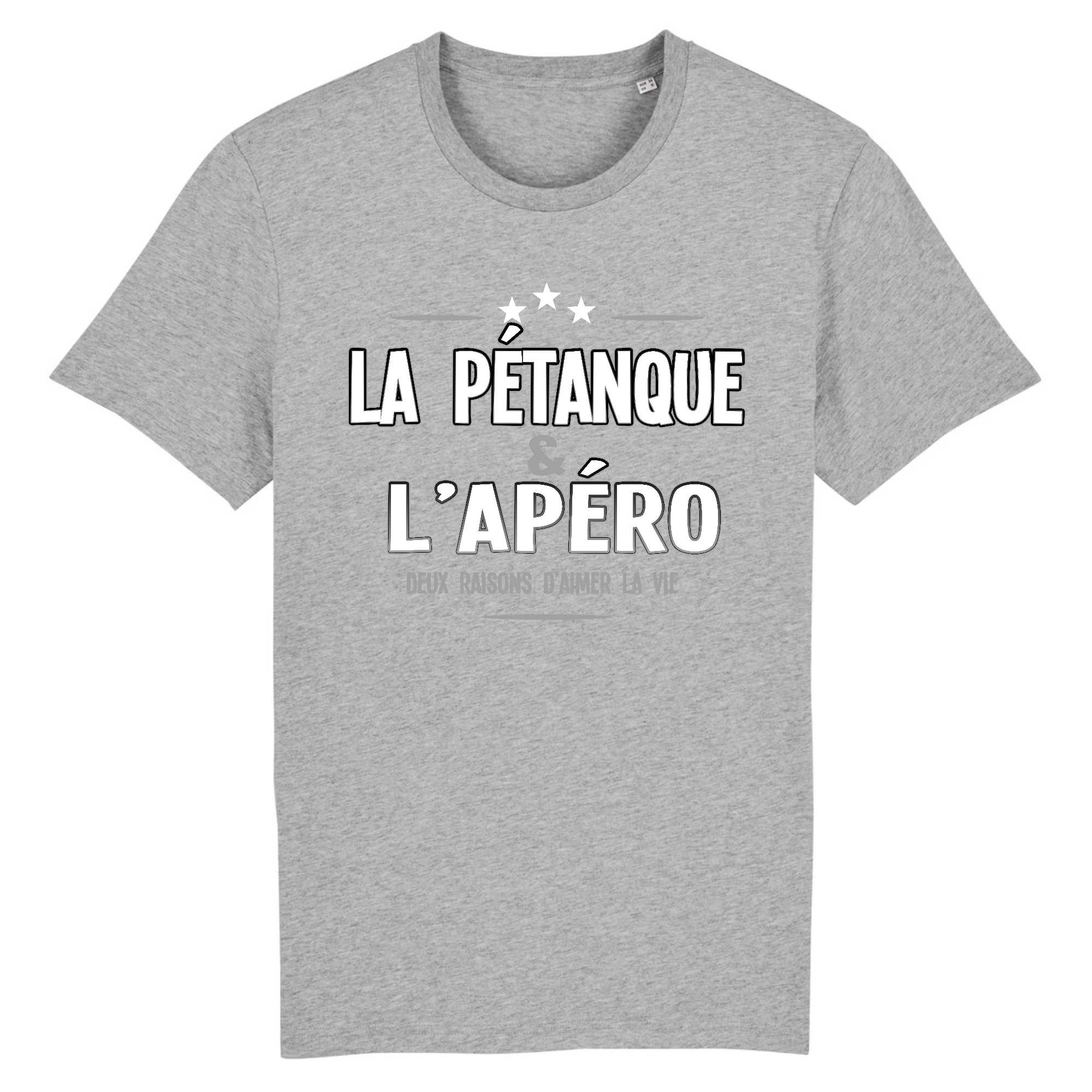 T-shirt Homme Pétanque et apéro