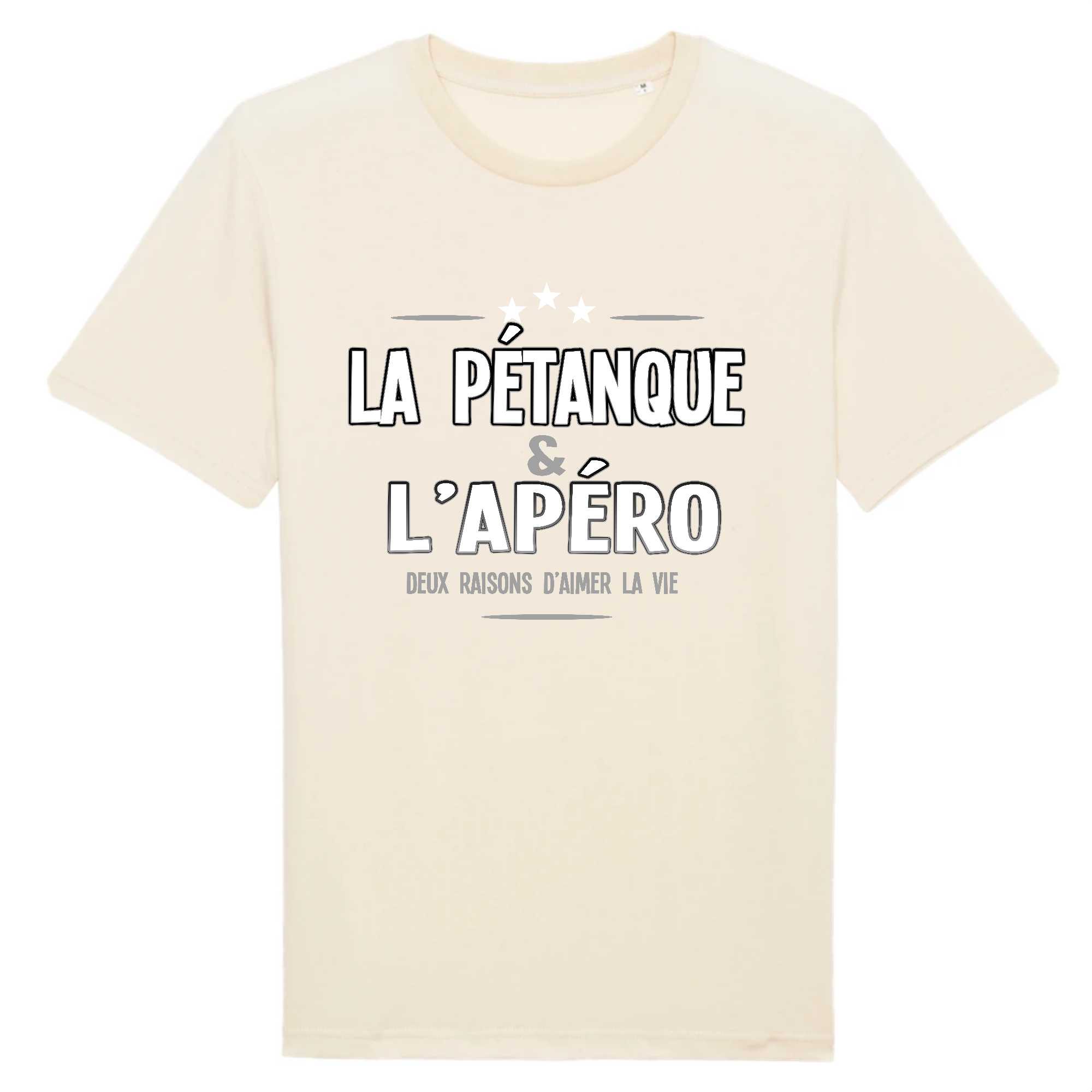 T-shirt Homme Pétanque et apéro
