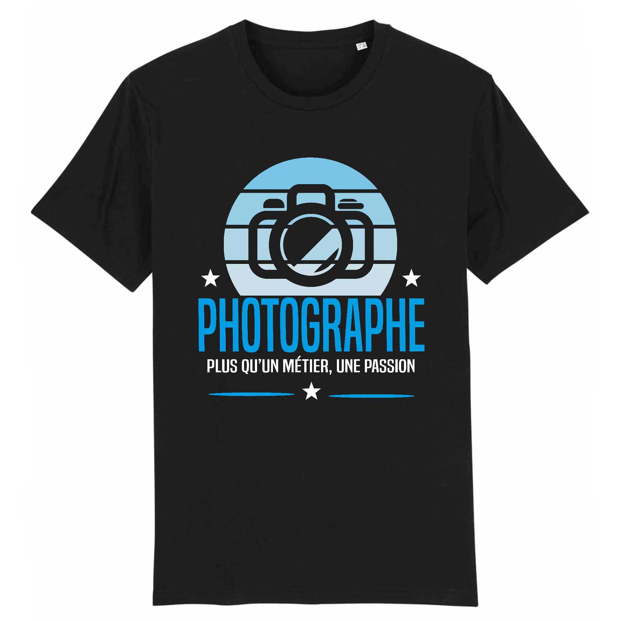 T-shirt Homme Photographe plus qu'un métier
