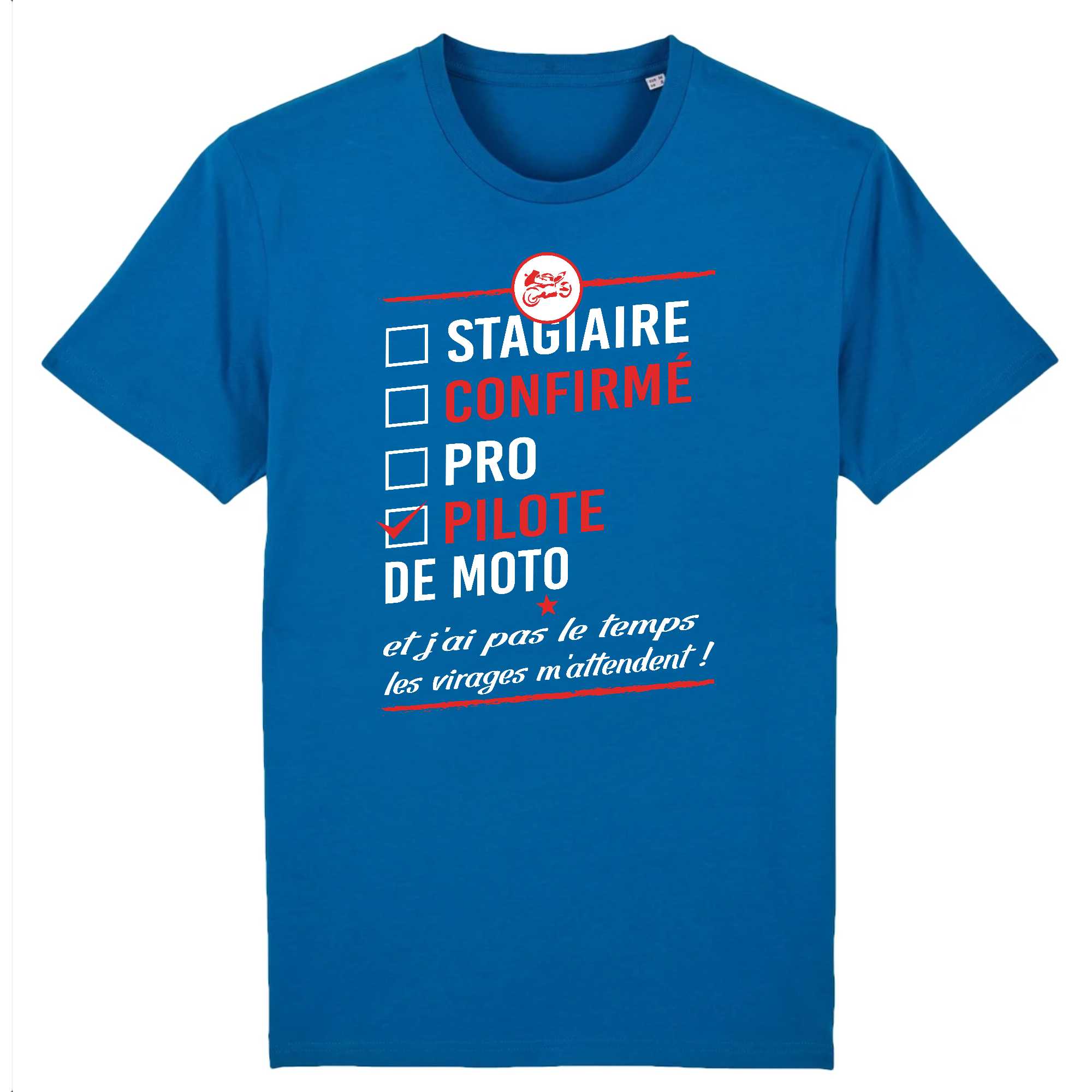T-shirt Homme Pilote de moto